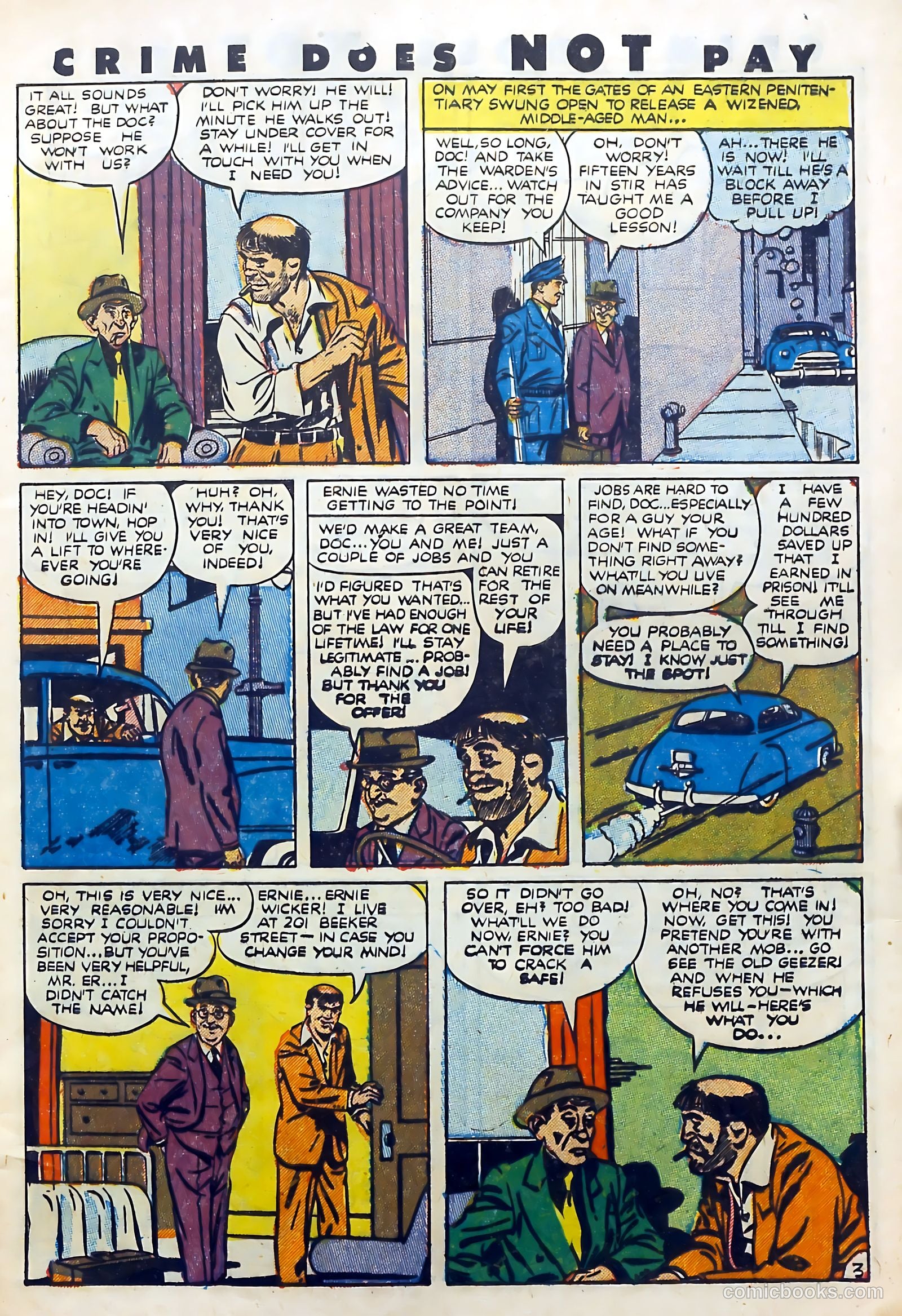 Crime Does Not Pay #108 (1952) — page 5 of 37