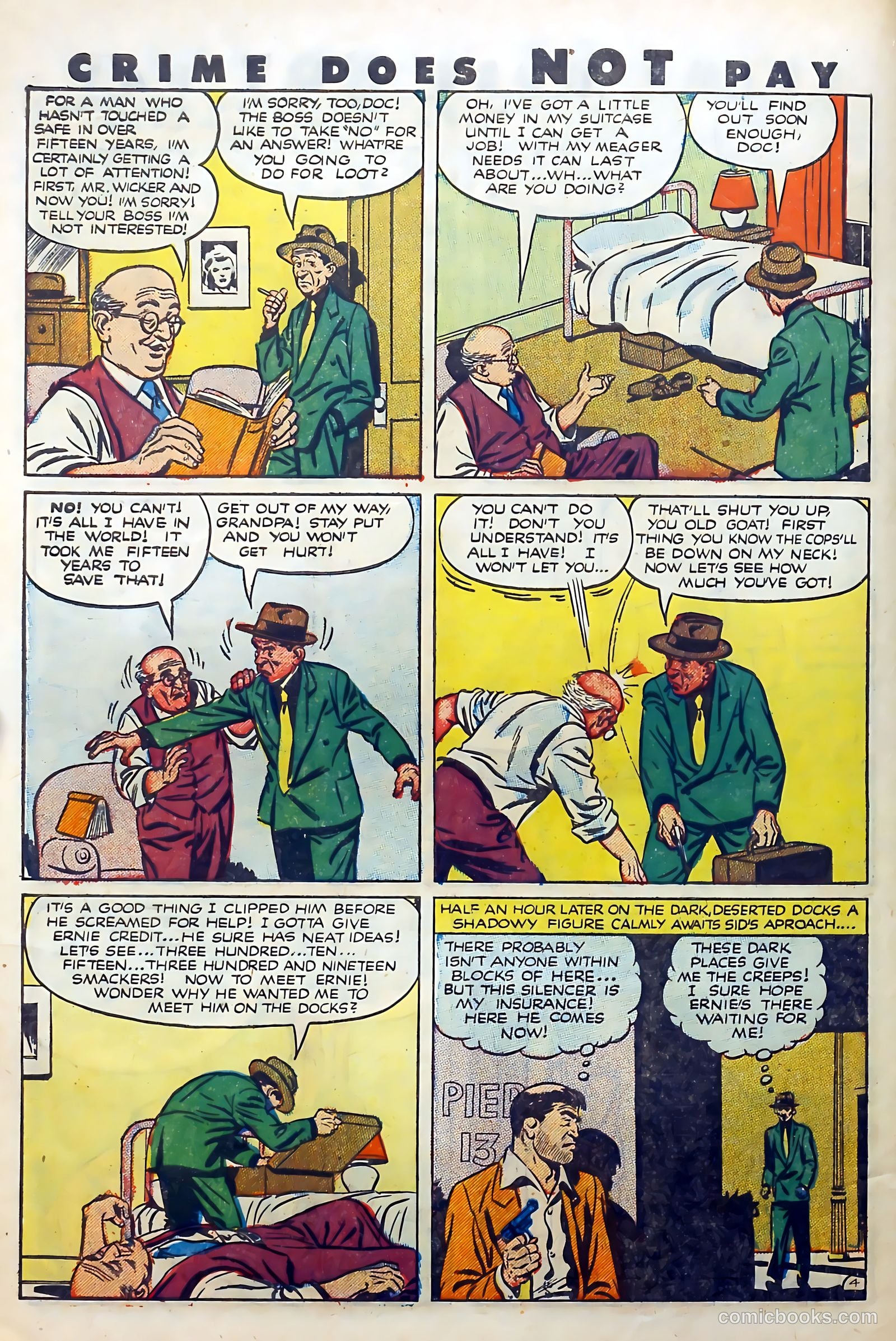 Crime Does Not Pay #108 (1952) — page 6 of 37