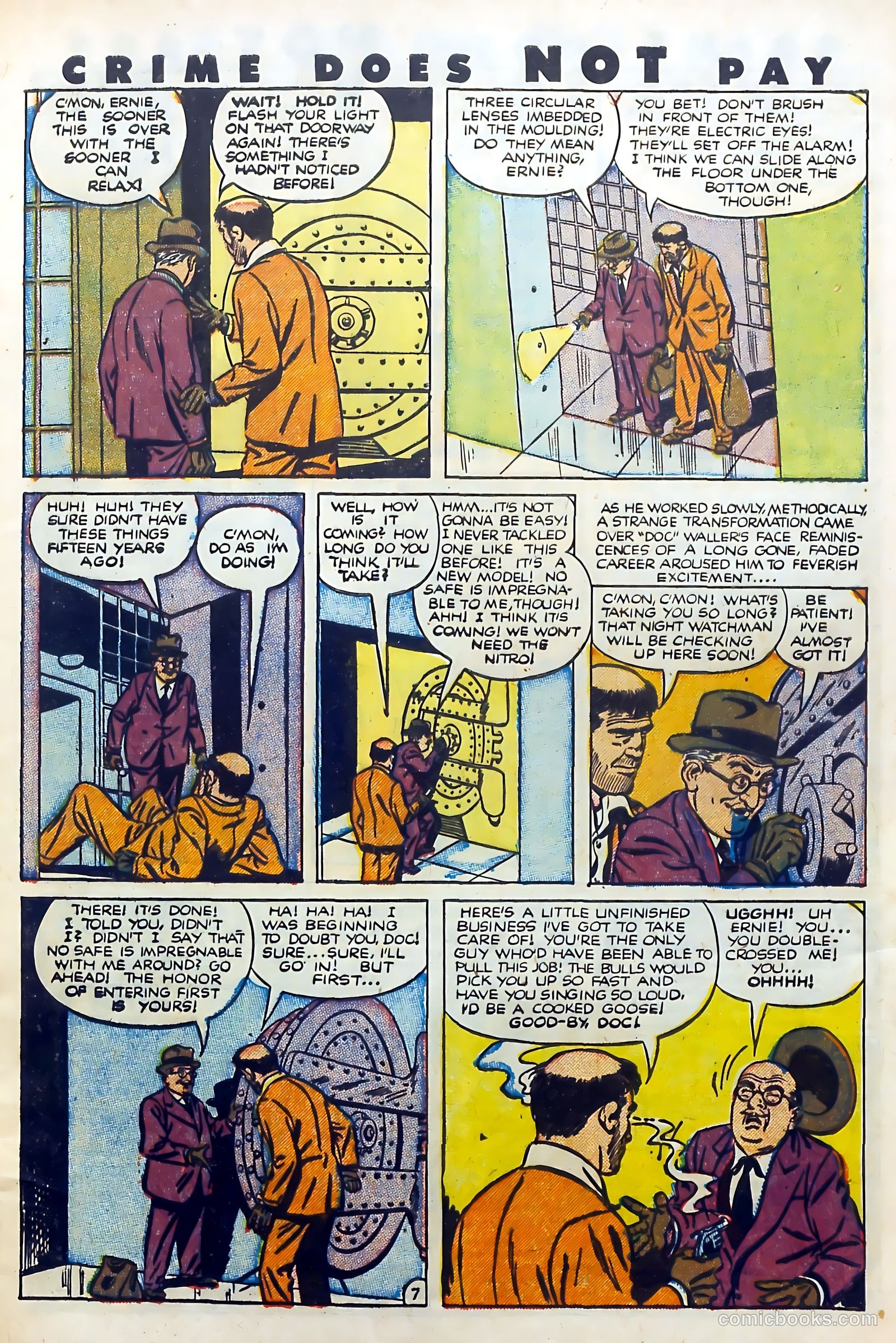 Crime Does Not Pay #108 (1952) — page 9 of 37
