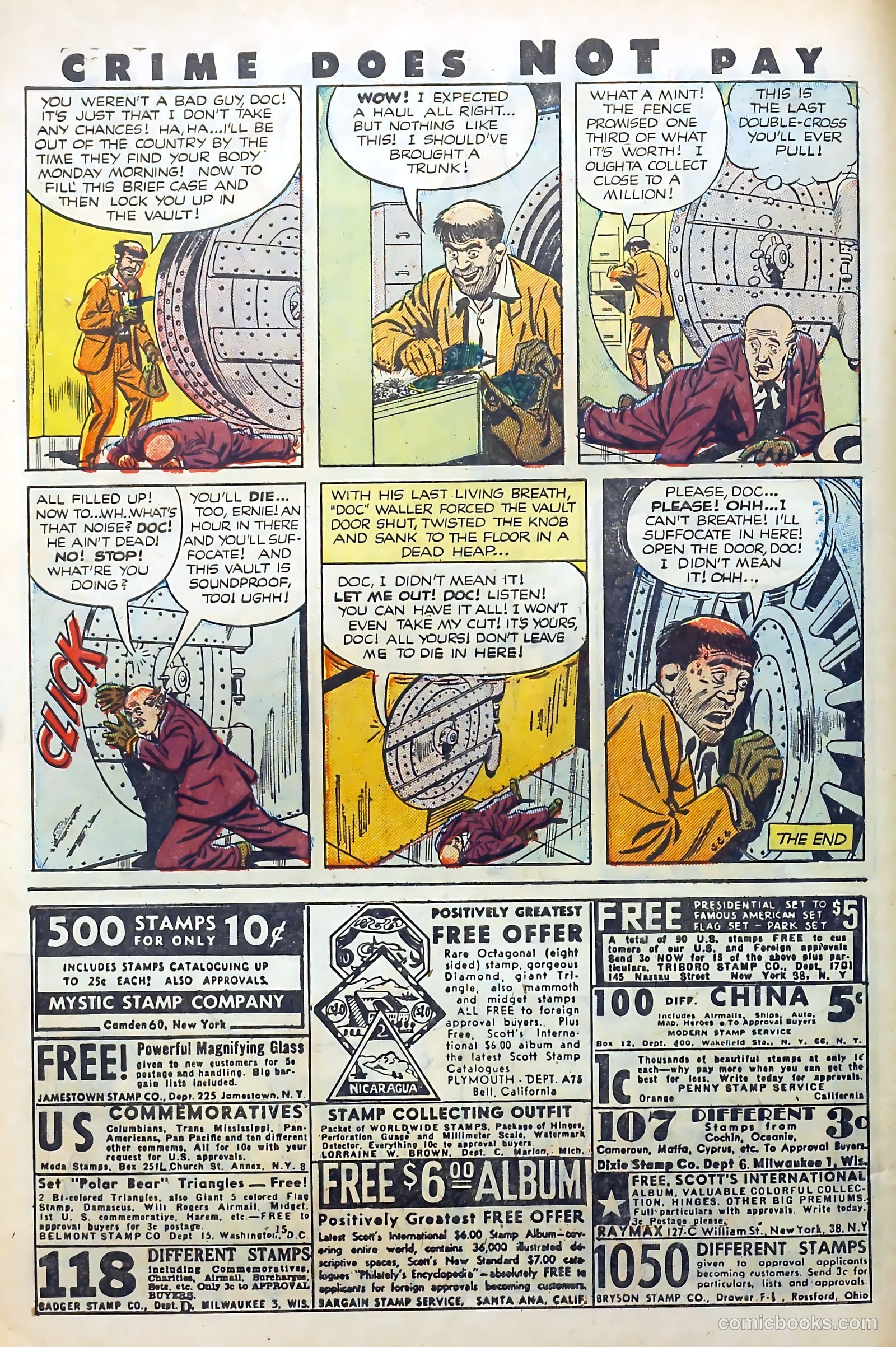Crime Does Not Pay #108 (1952) — page 10 of 37