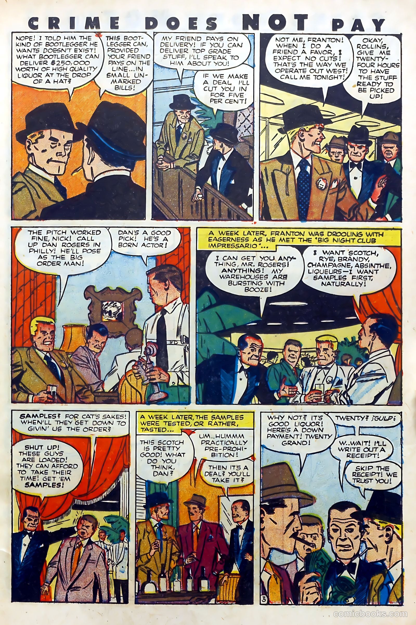 Crime Does Not Pay #108 (1952) — page 13 of 37