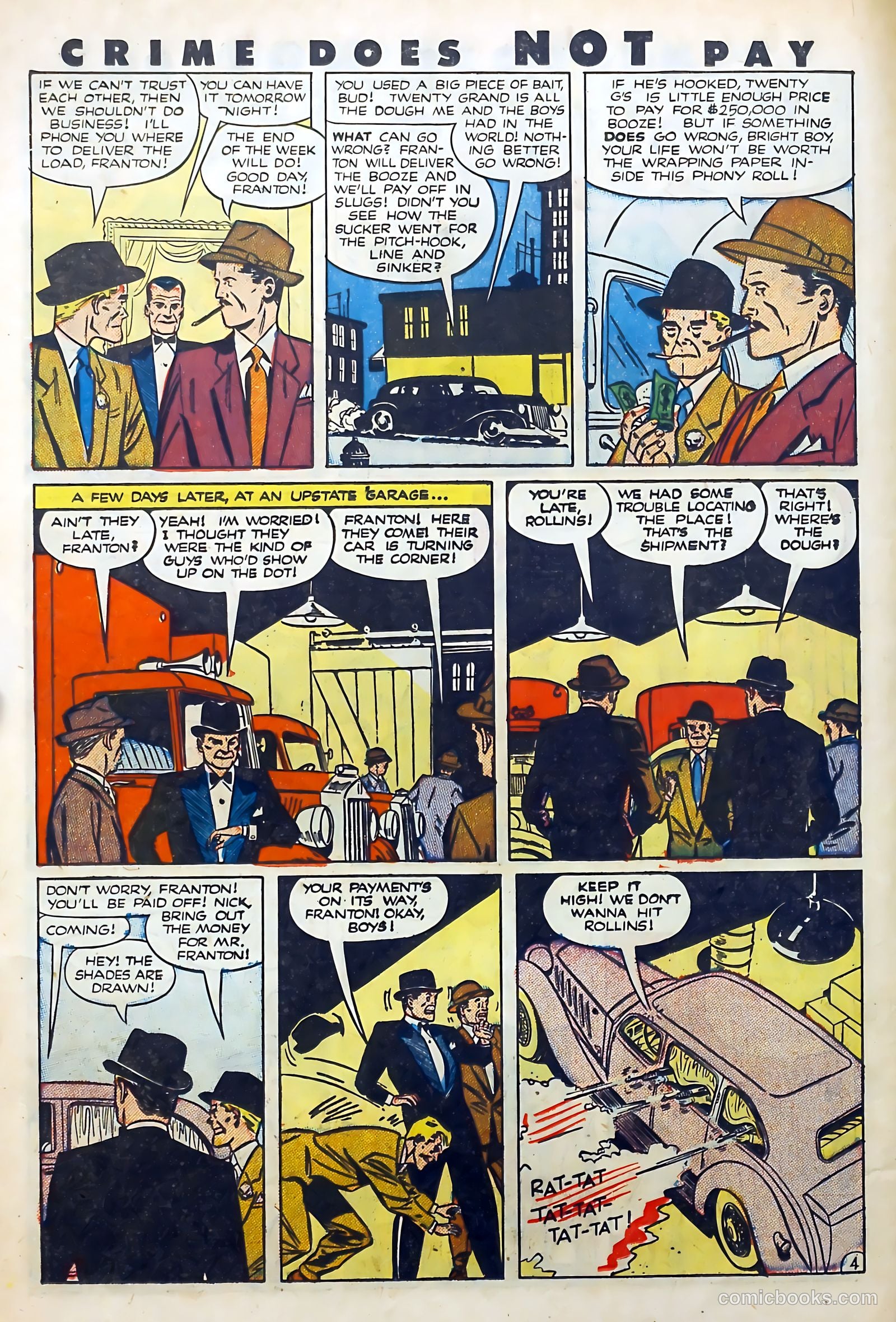 Crime Does Not Pay #108 (1952) — page 14 of 37