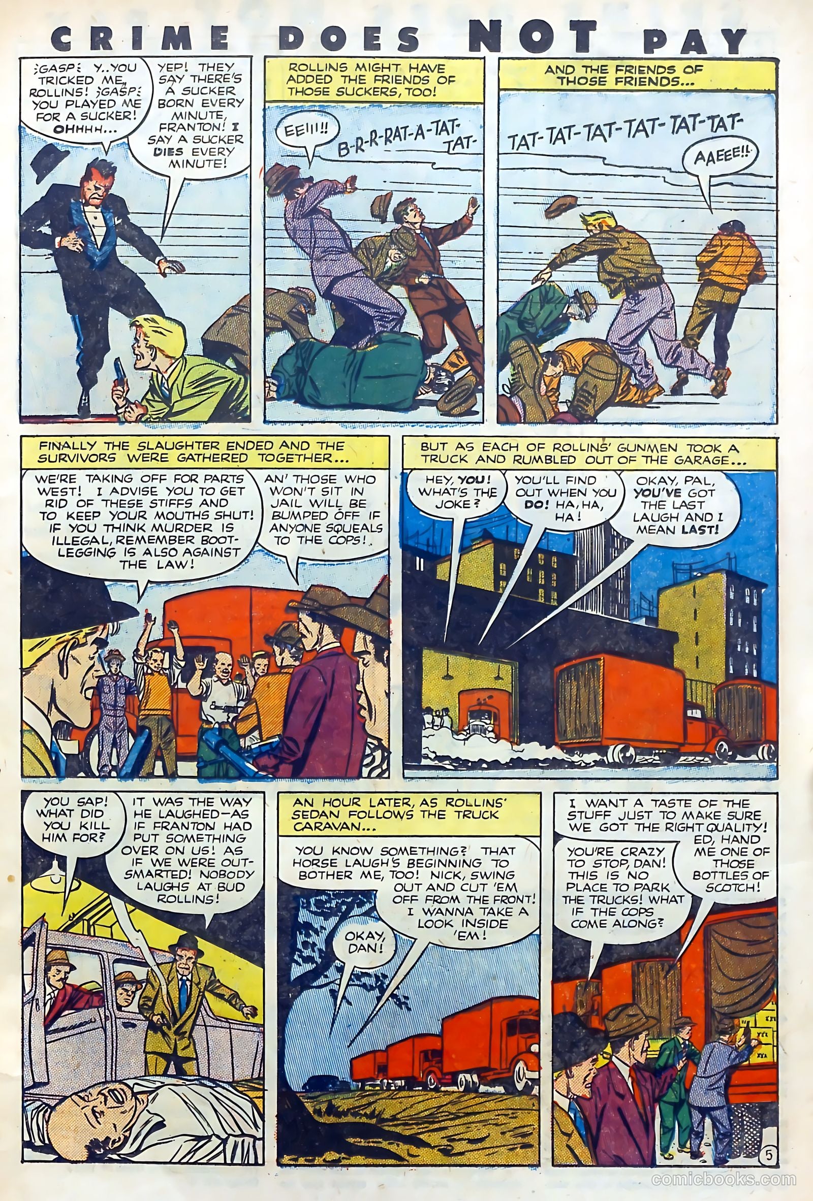 Crime Does Not Pay #108 (1952) — page 15 of 37