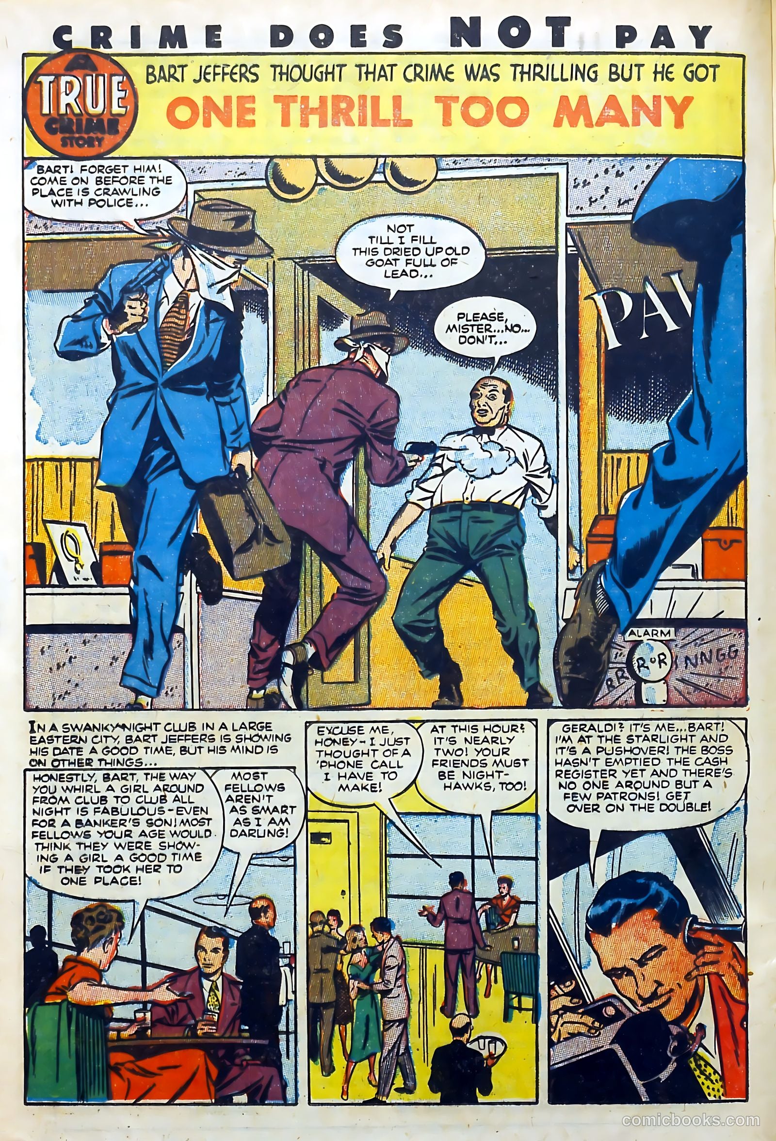 Crime Does Not Pay #108 (1952) — page 20 of 37