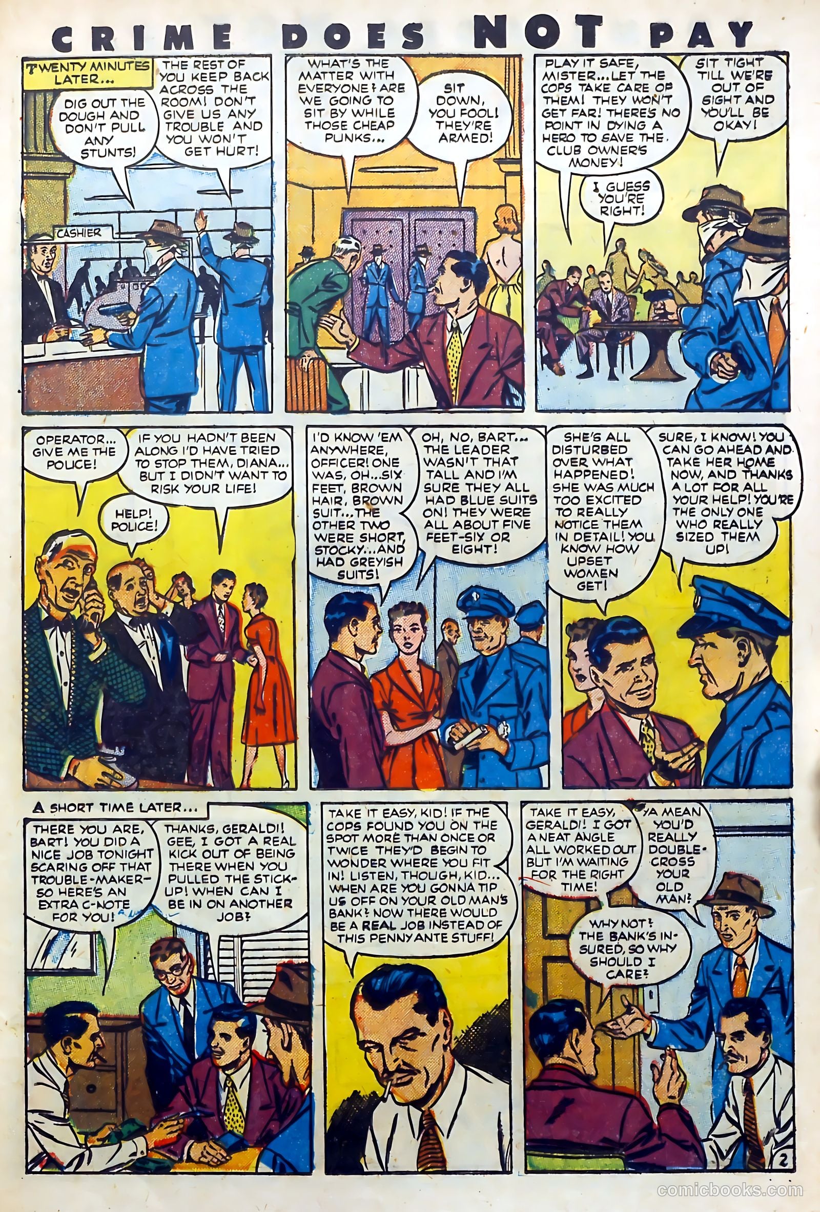 Crime Does Not Pay #108 (1952) — page 21 of 37