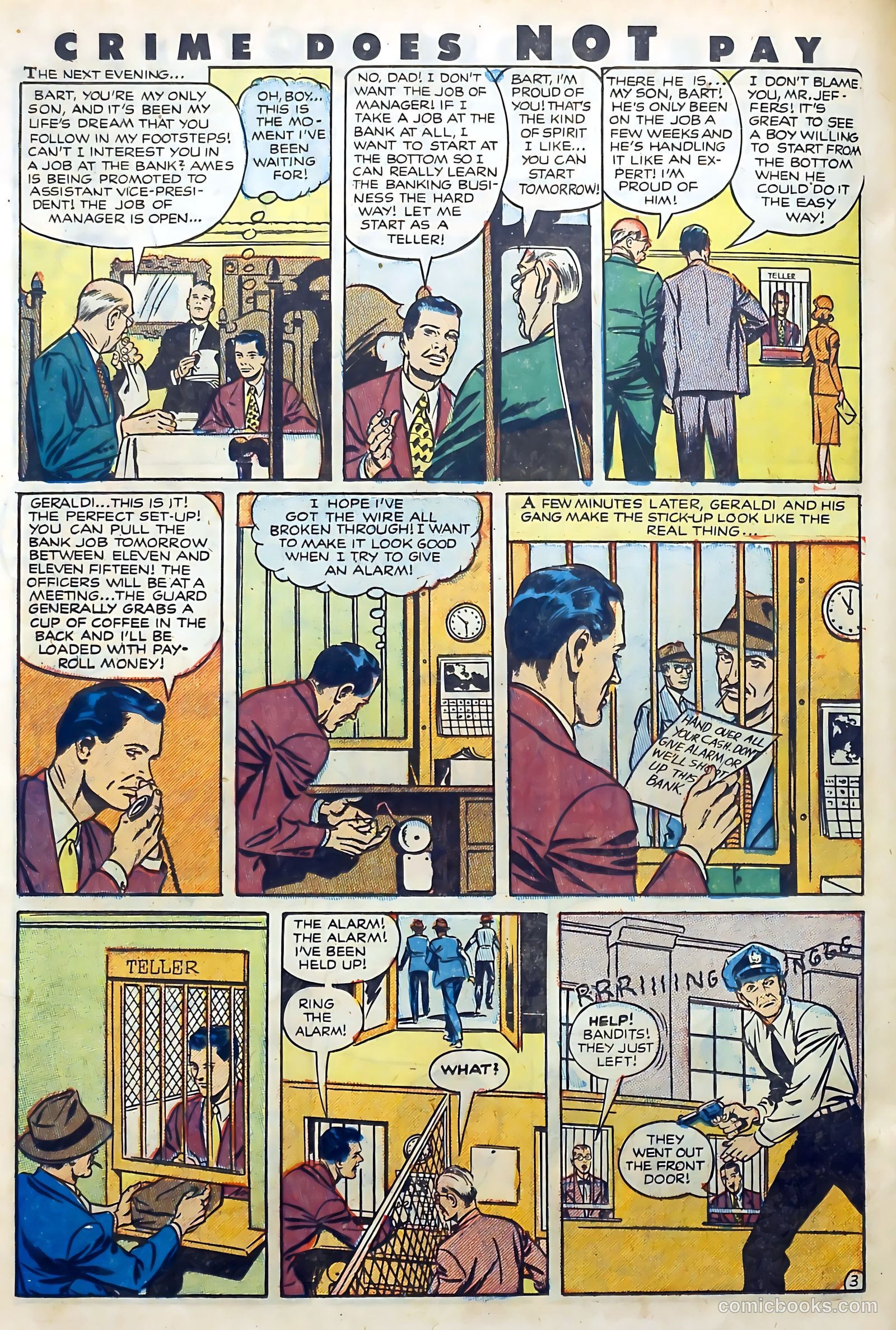 Crime Does Not Pay #108 (1952) — page 22 of 37
