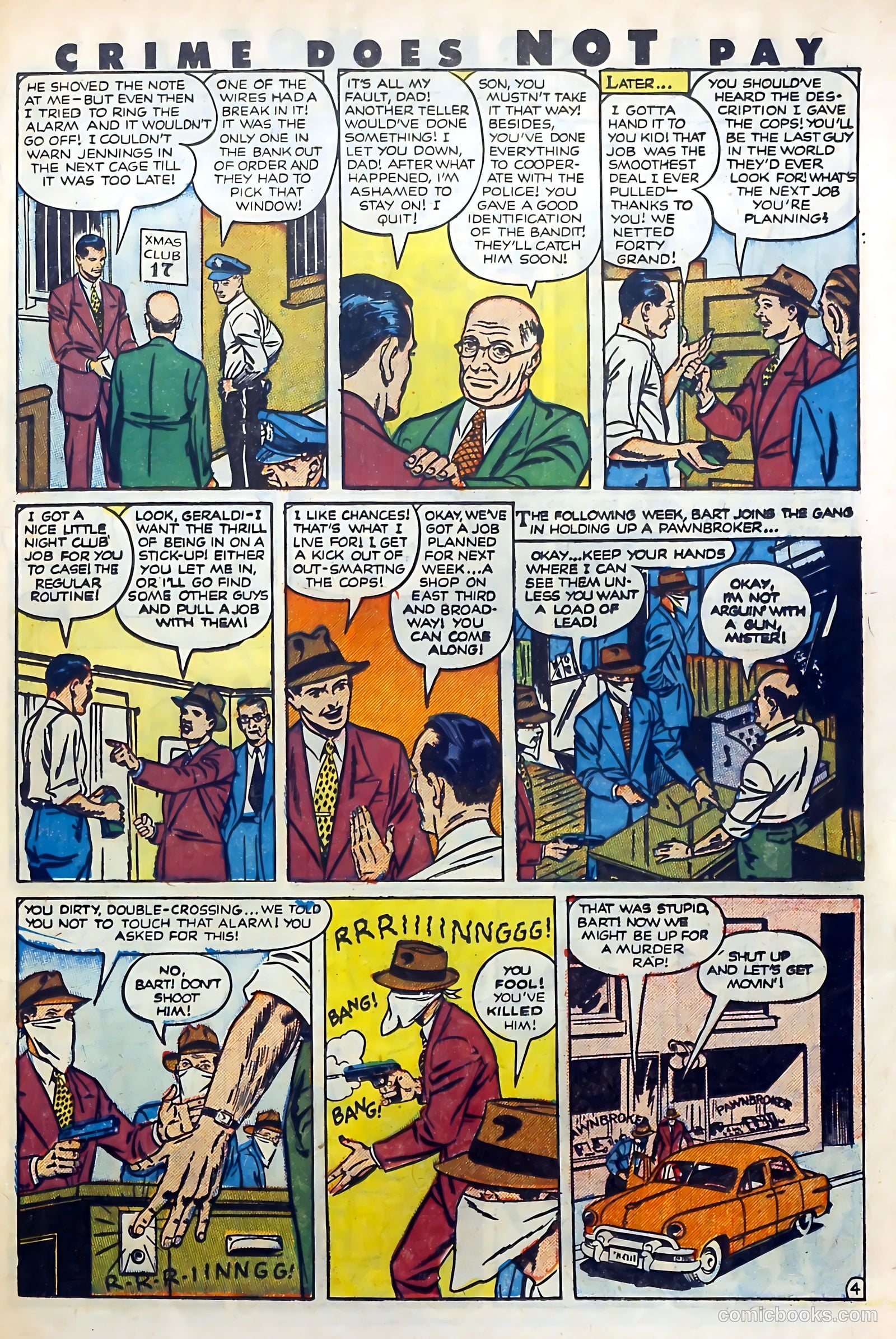 Crime Does Not Pay #108 (1952) — page 23 of 37