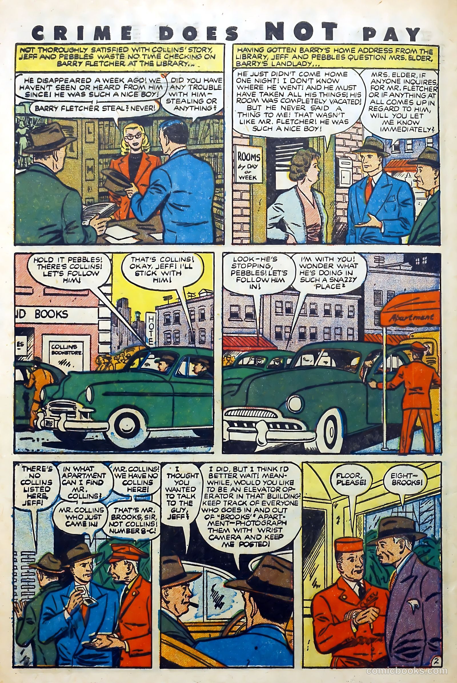 Crime Does Not Pay #108 (1952) — page 28 of 37