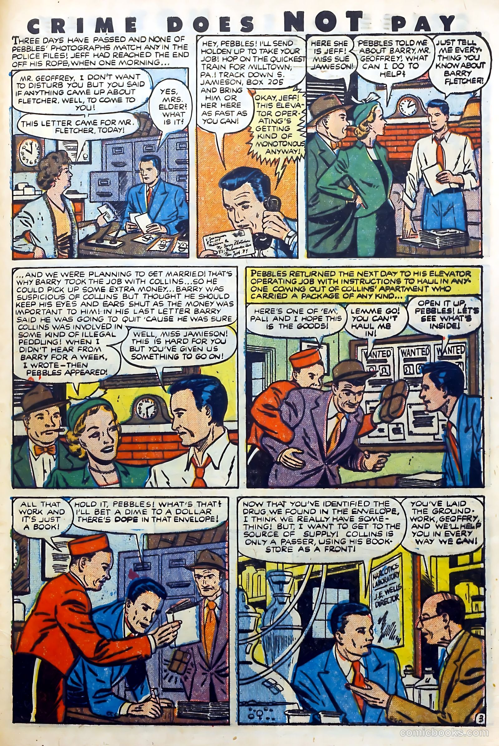 Crime Does Not Pay #108 (1952) — page 29 of 37