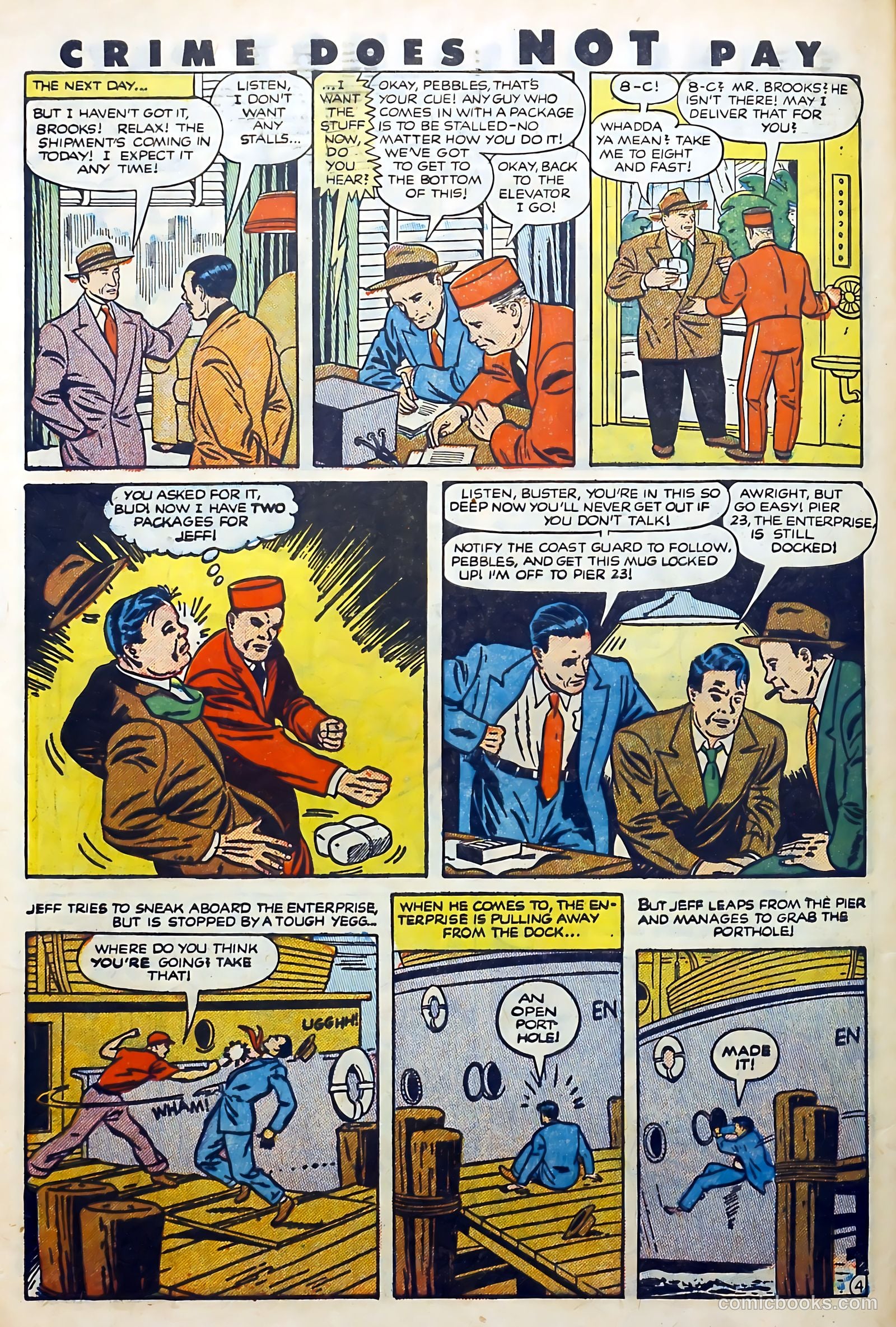 Crime Does Not Pay #108 (1952) — page 30 of 37