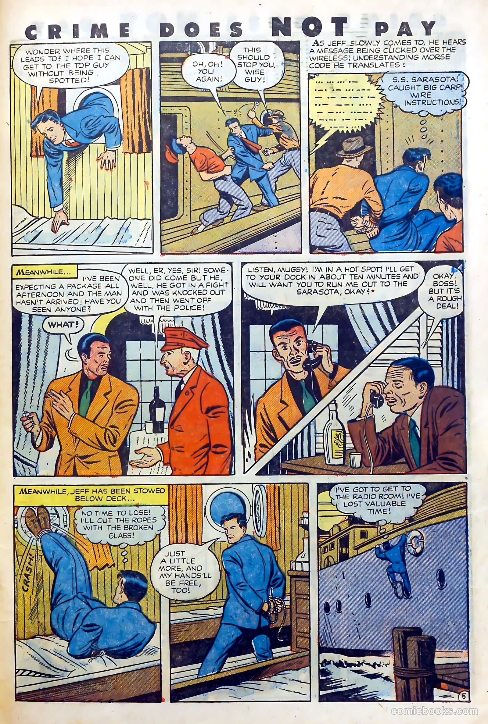 Crime Does Not Pay #108 (1952) — page 31 of 37