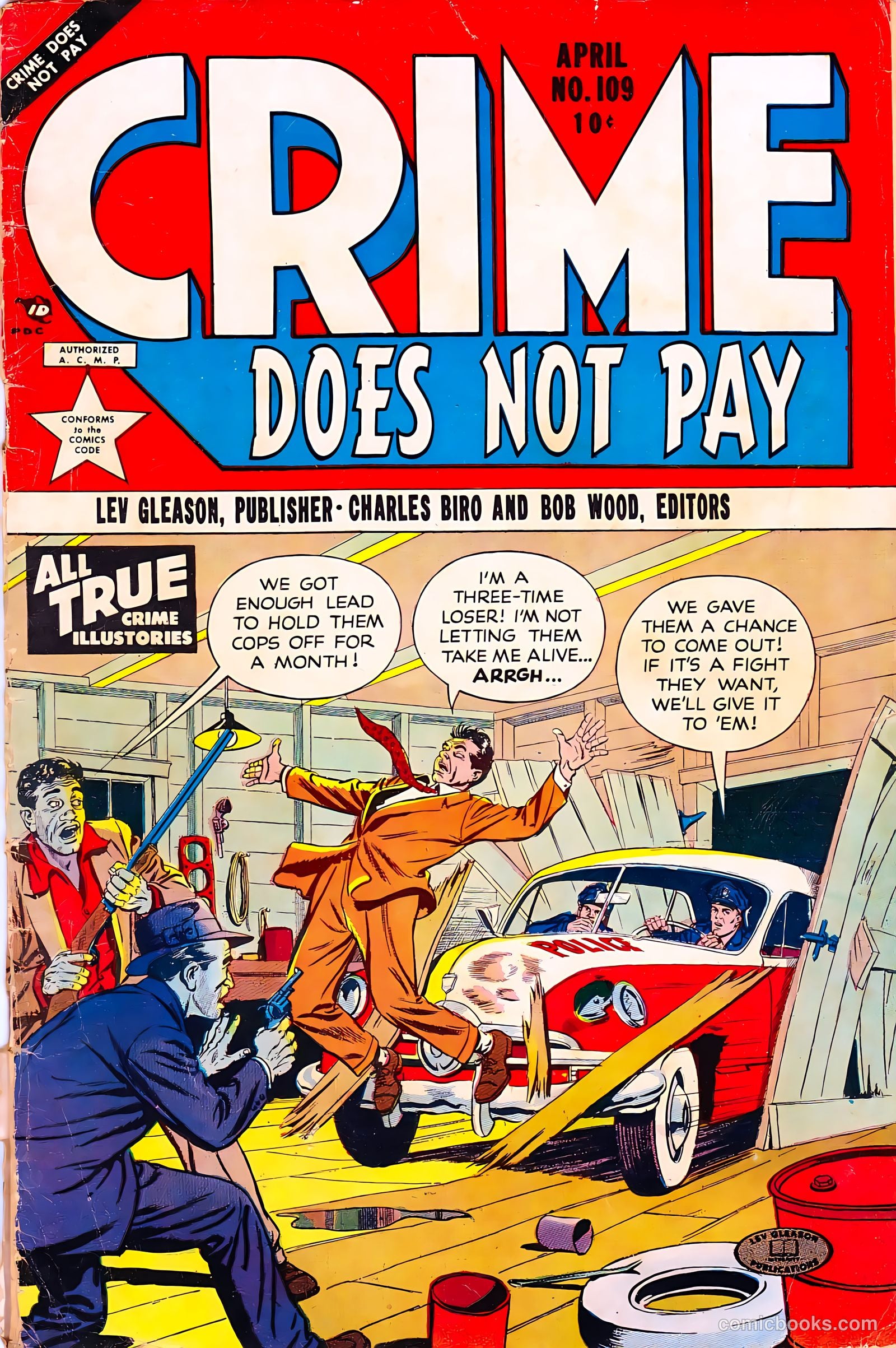 Crime Does Not Pay #109