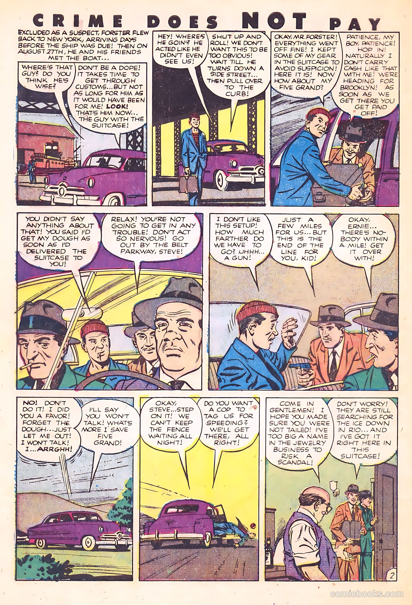 Crime Does Not Pay #109 (1952) — page 4 of 36