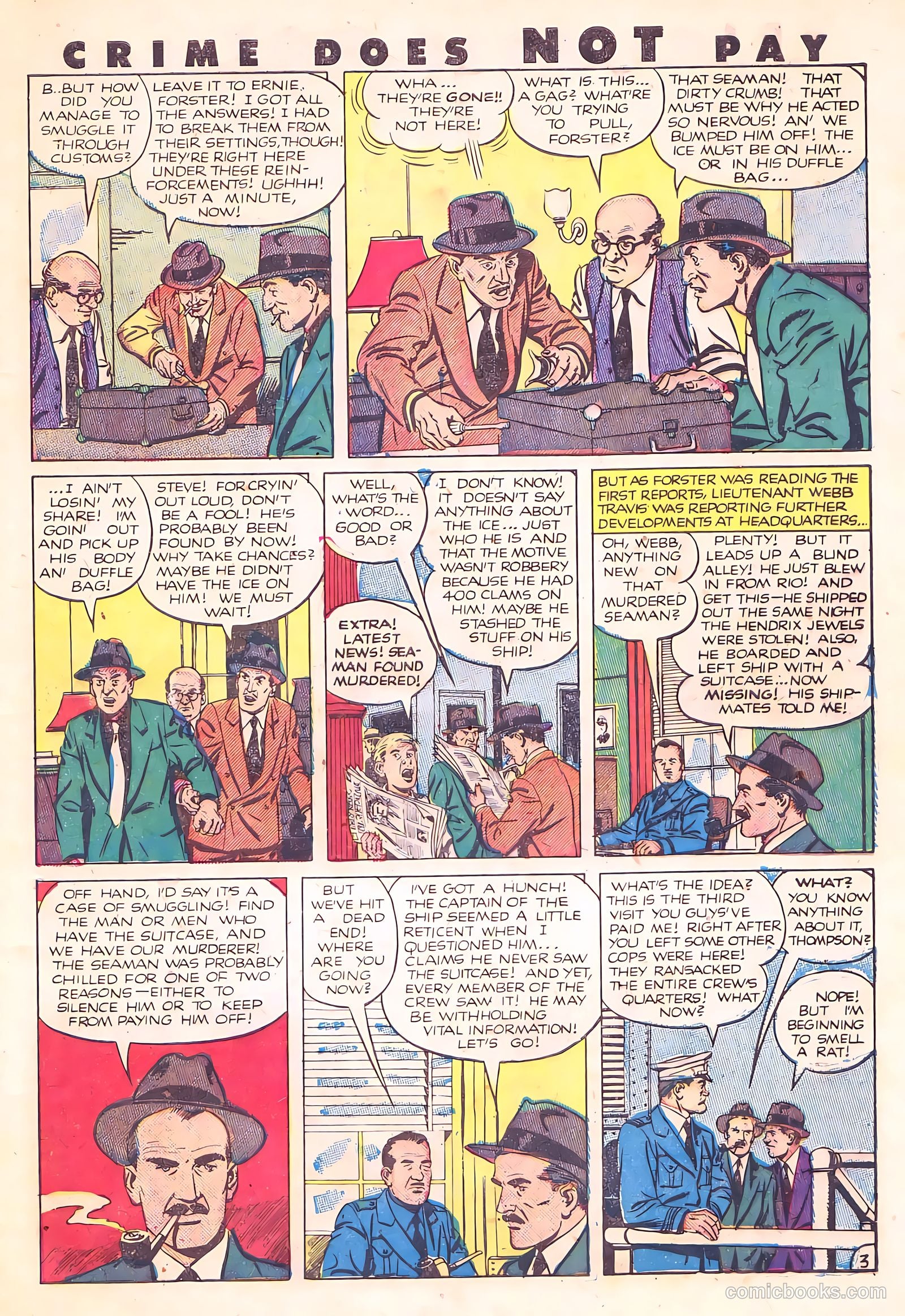 Crime Does Not Pay #109 (1952) — page 5 of 36