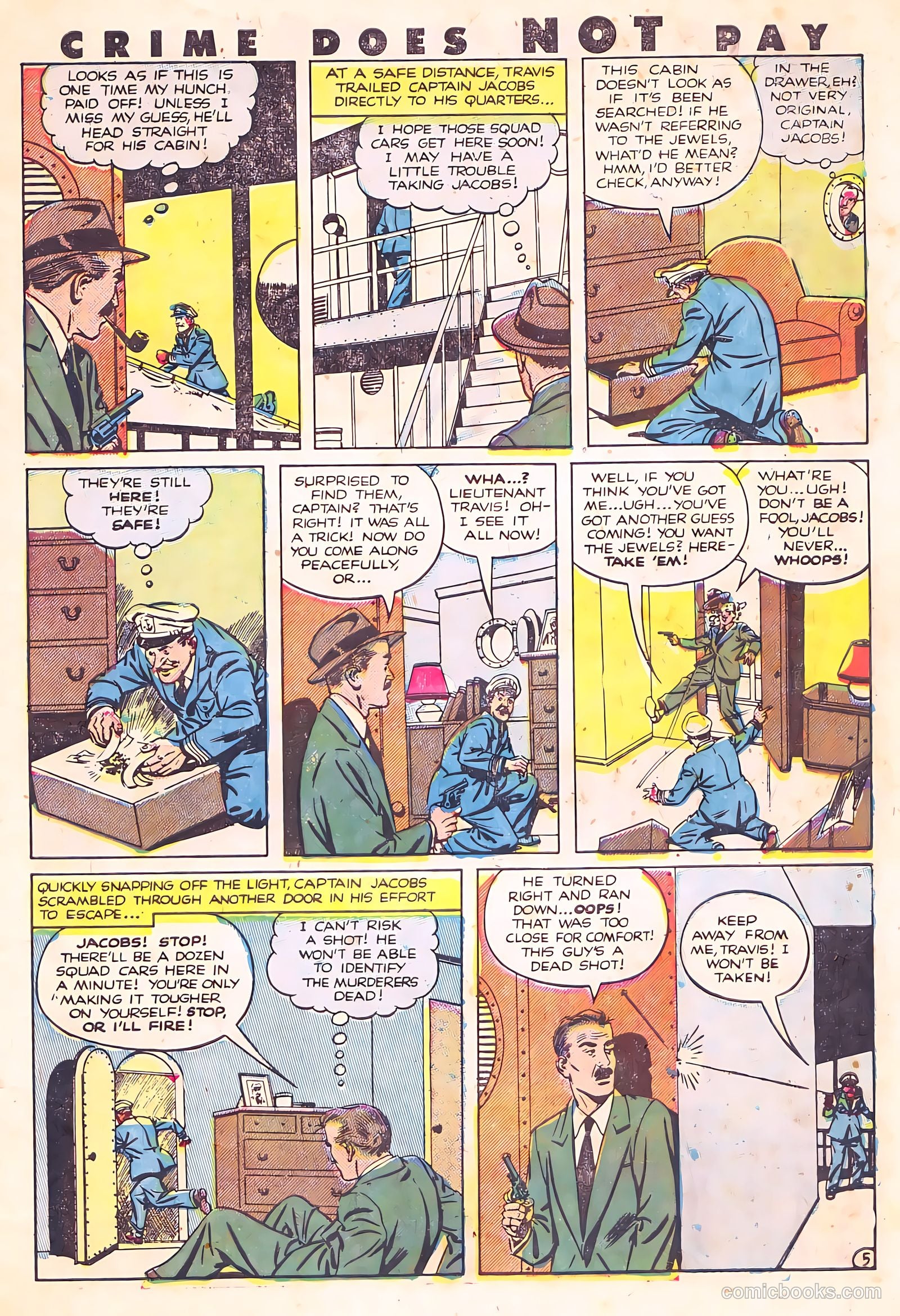 Crime Does Not Pay #109 (1952) — page 7 of 36