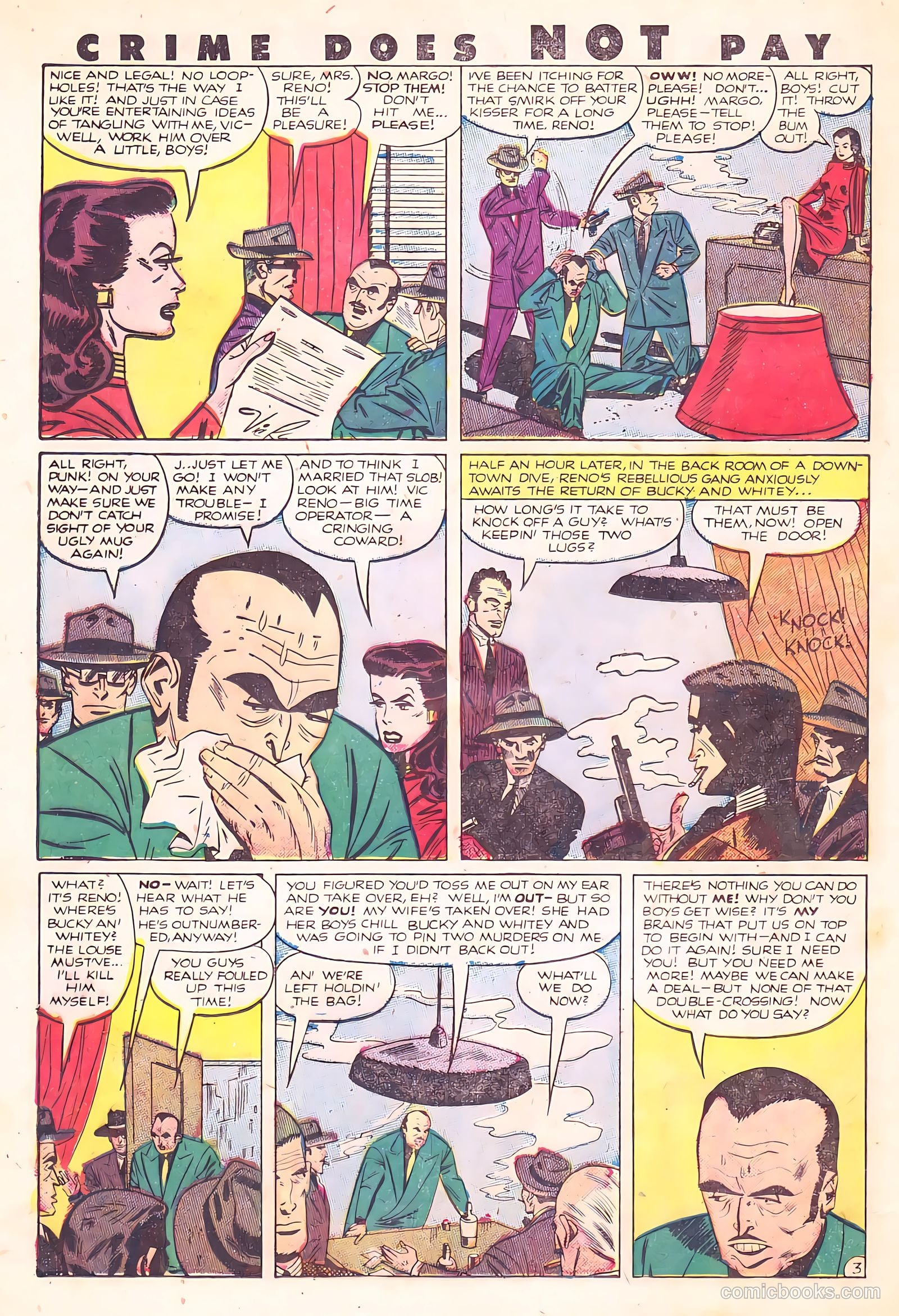 Crime Does Not Pay #109 (1952) — page 12 of 36