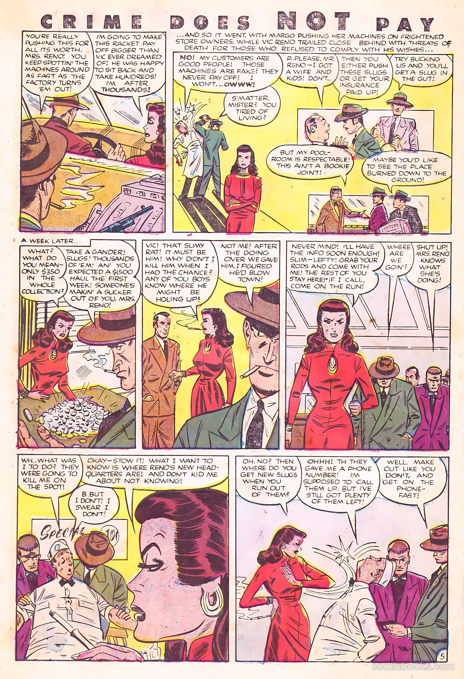 Crime Does Not Pay #109 (1952) — page 14 of 36