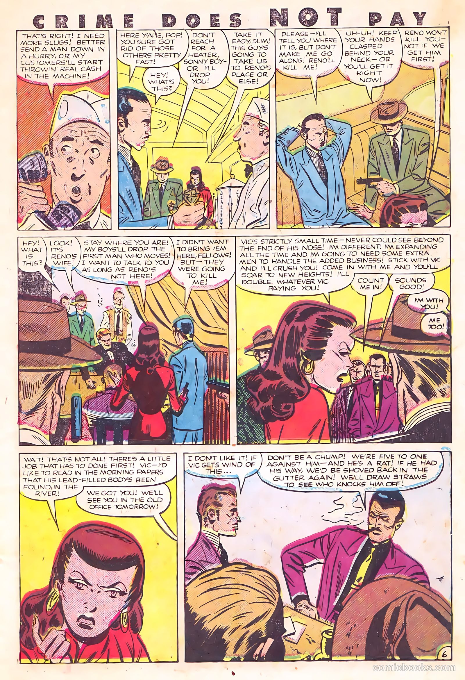Crime Does Not Pay #109 (1952) — page 15 of 36