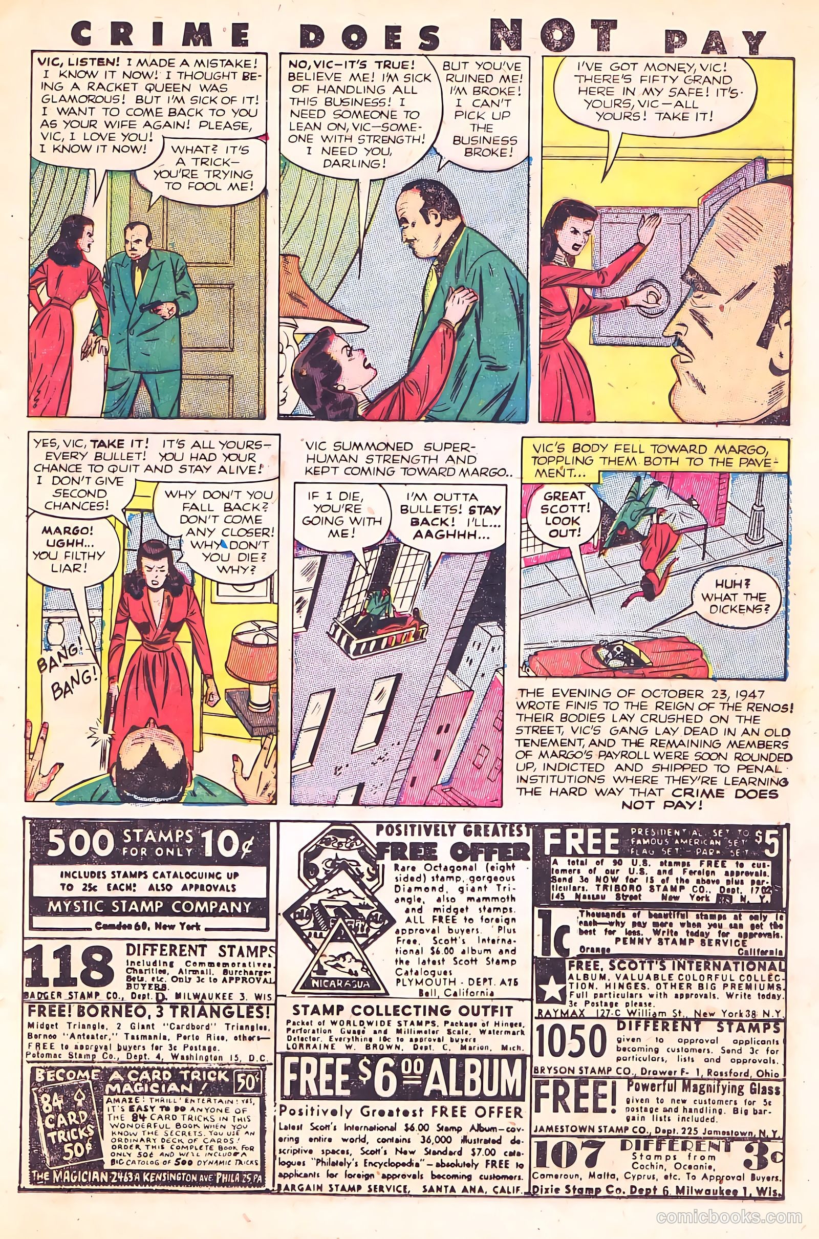 Crime Does Not Pay #109 (1952) — page 17 of 36
