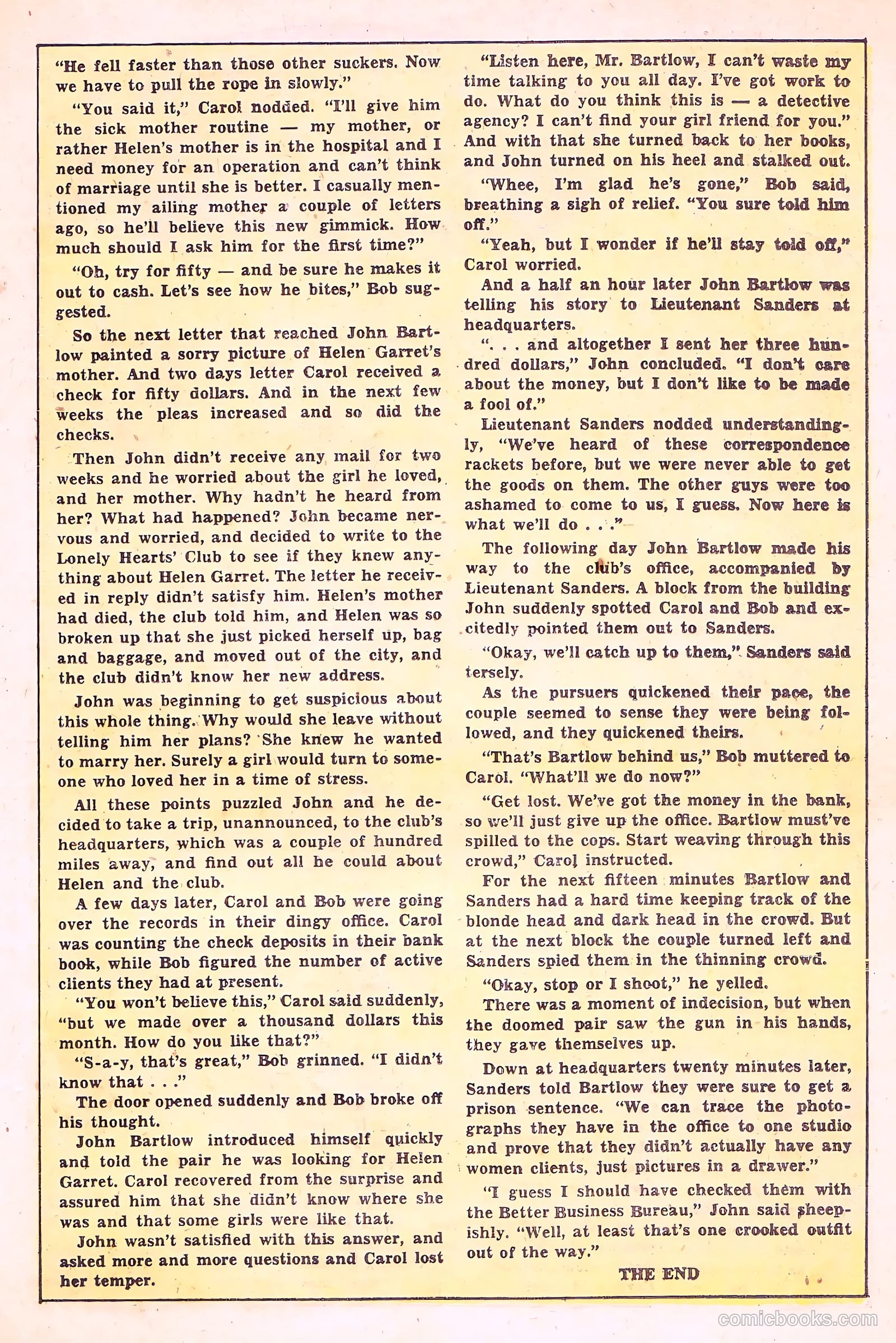 Crime Does Not Pay #109 (1952) — page 19 of 36