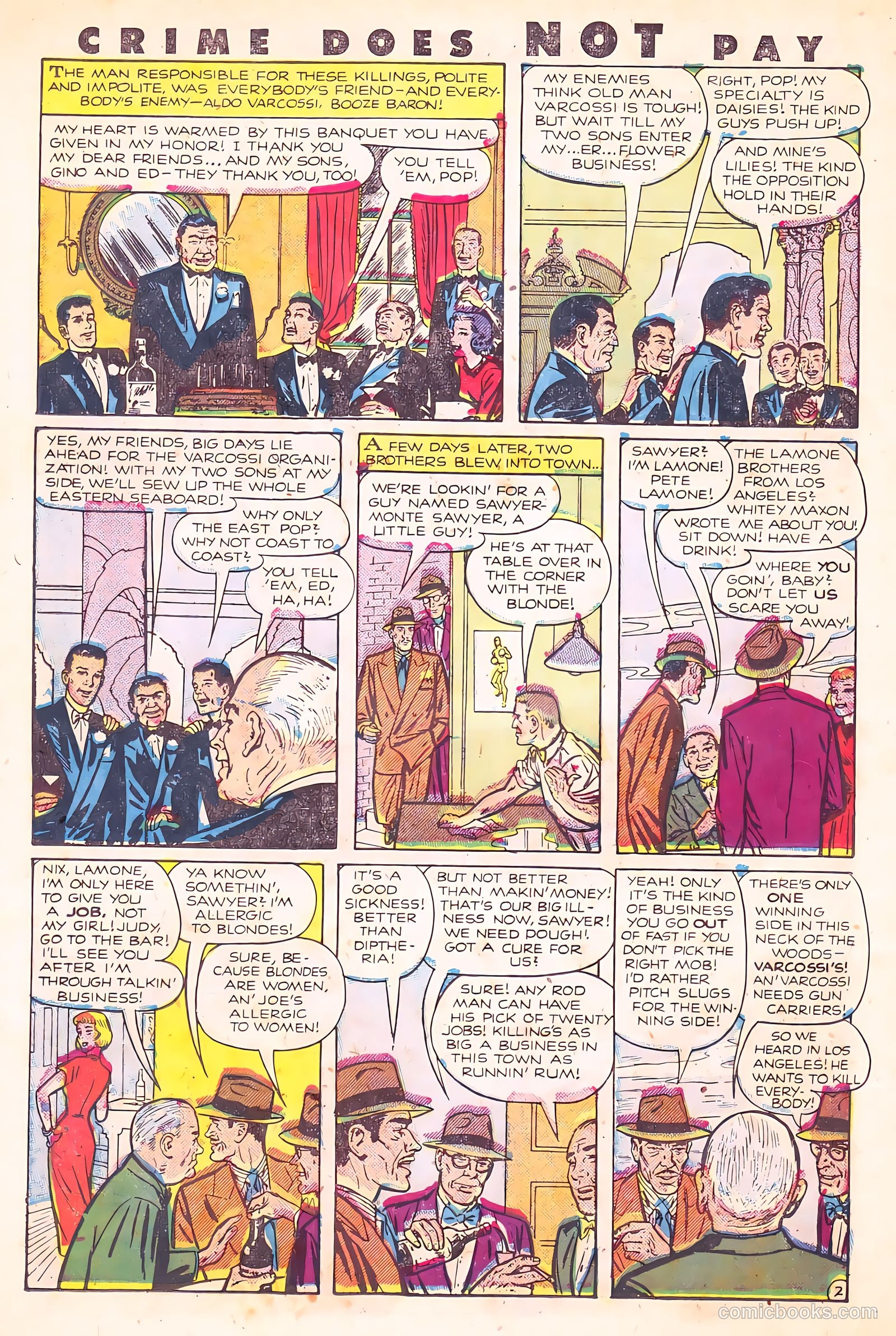 Crime Does Not Pay #109 (1952) — page 22 of 36