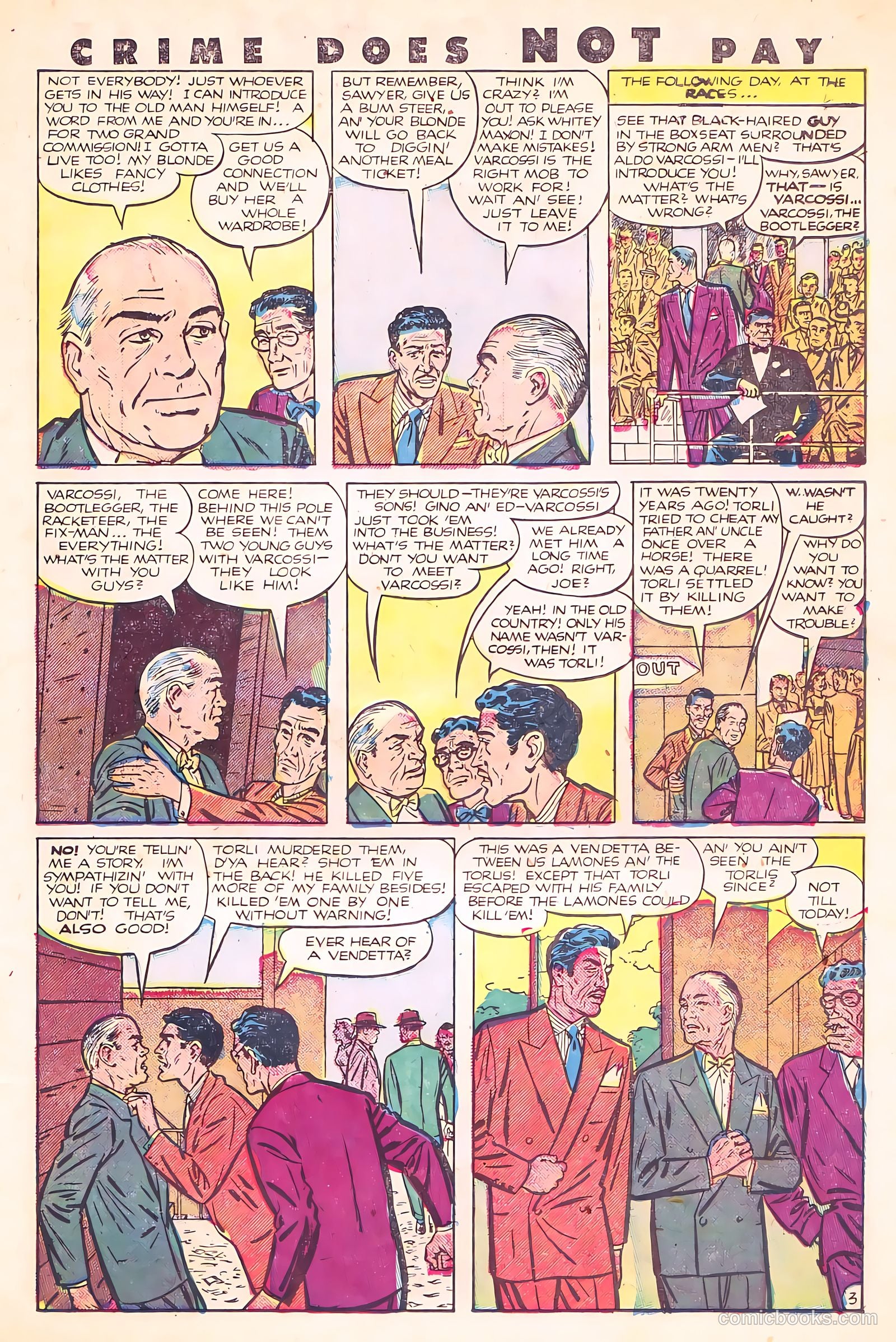 Crime Does Not Pay #109 (1952) — page 23 of 36