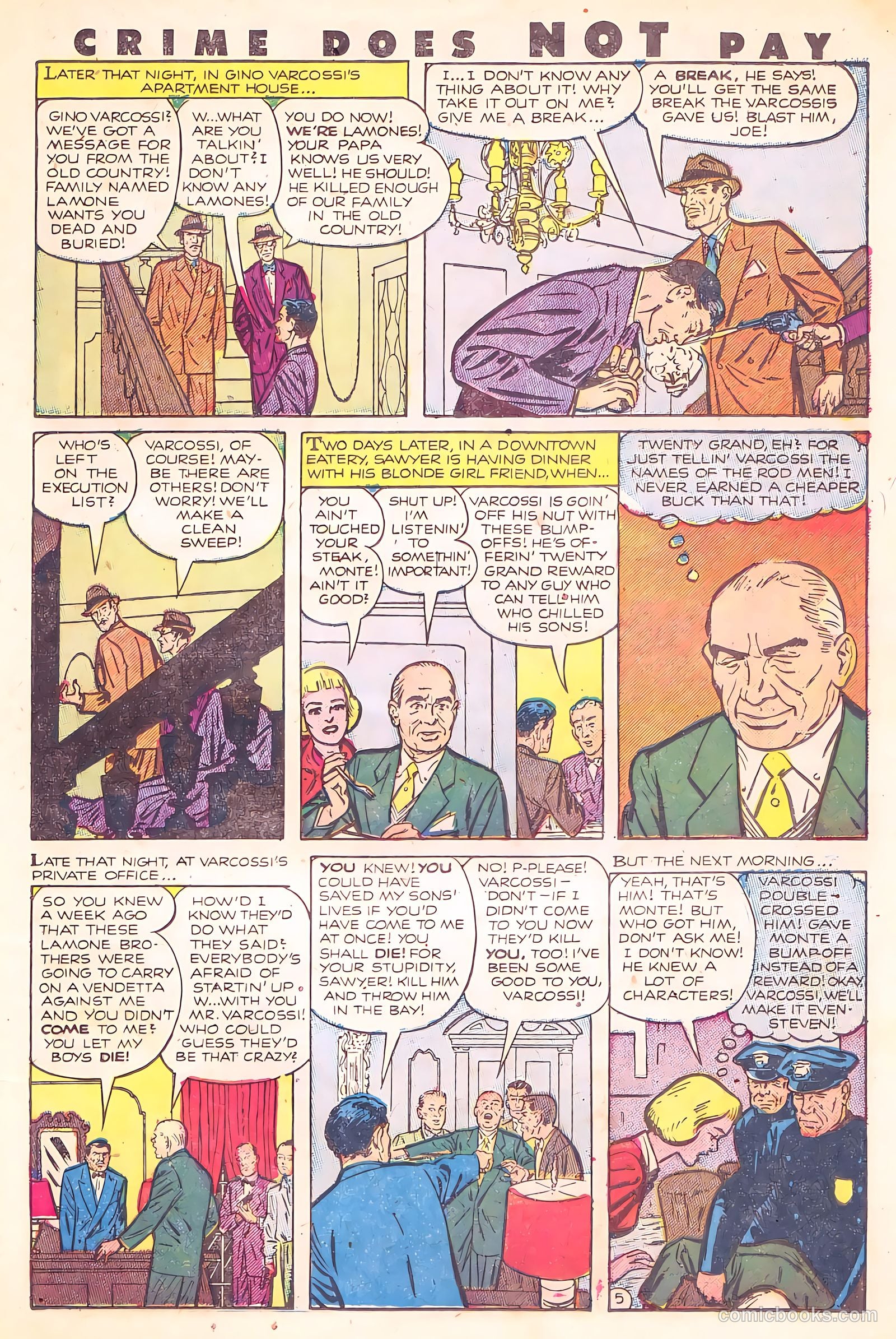 Crime Does Not Pay #109 (1952) — page 25 of 36