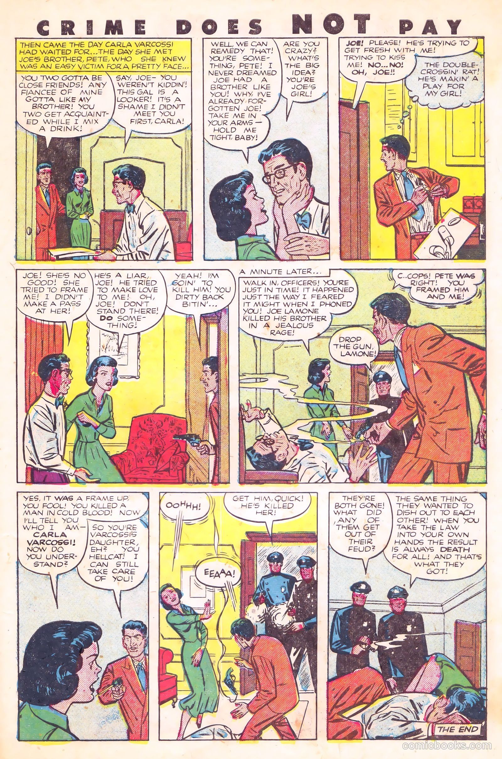 Crime Does Not Pay #109 (1952) — page 27 of 36