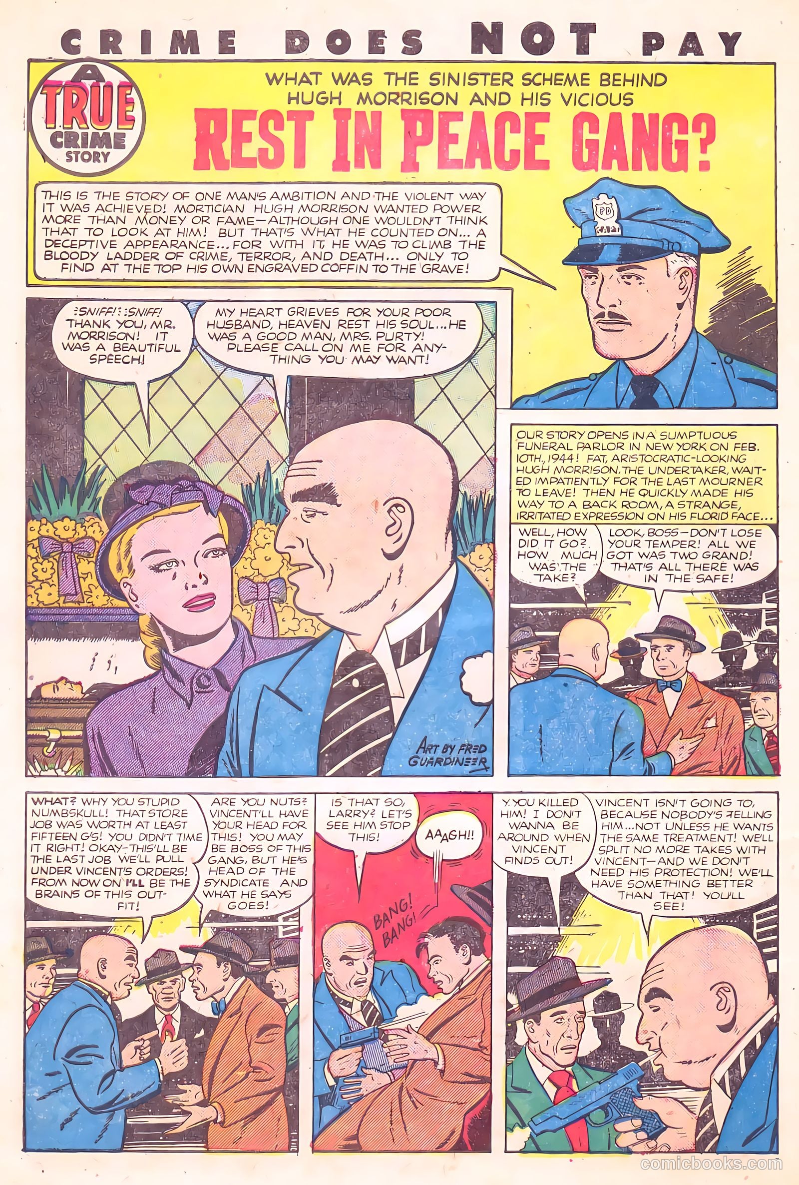 Crime Does Not Pay #109 (1952) — page 28 of 36
