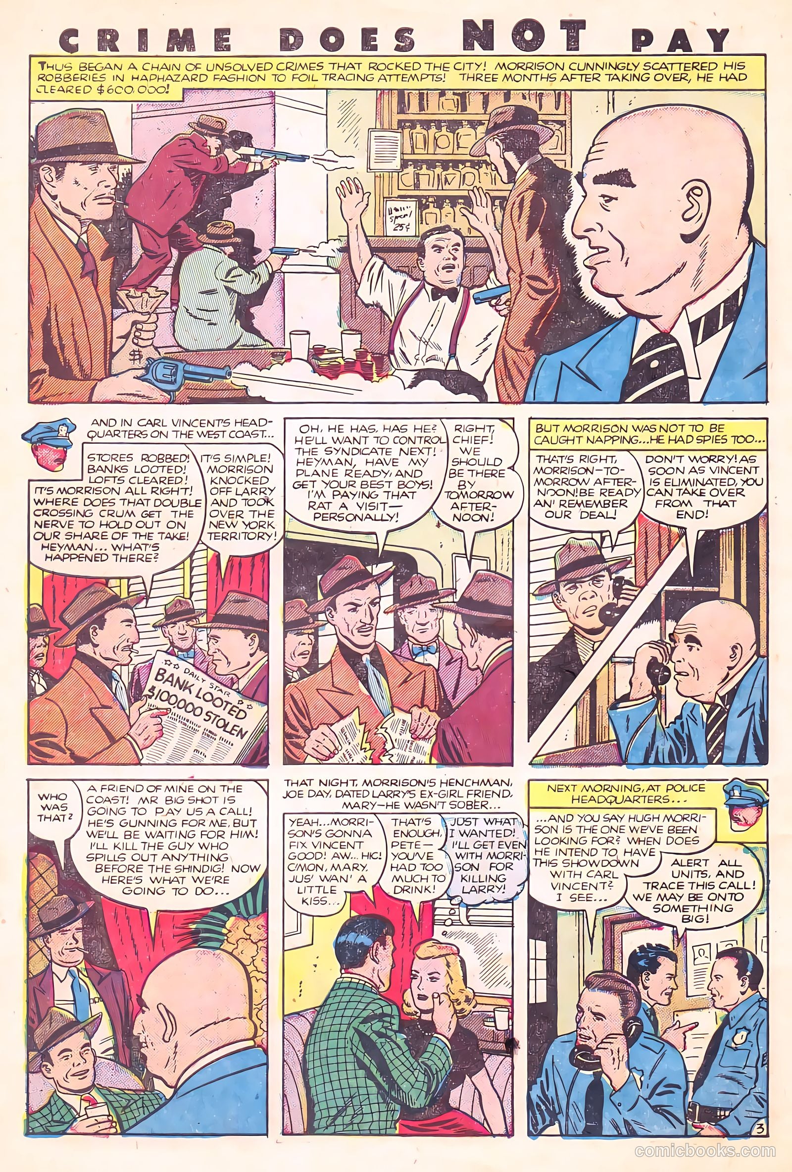Crime Does Not Pay #109 (1952) — page 30 of 36