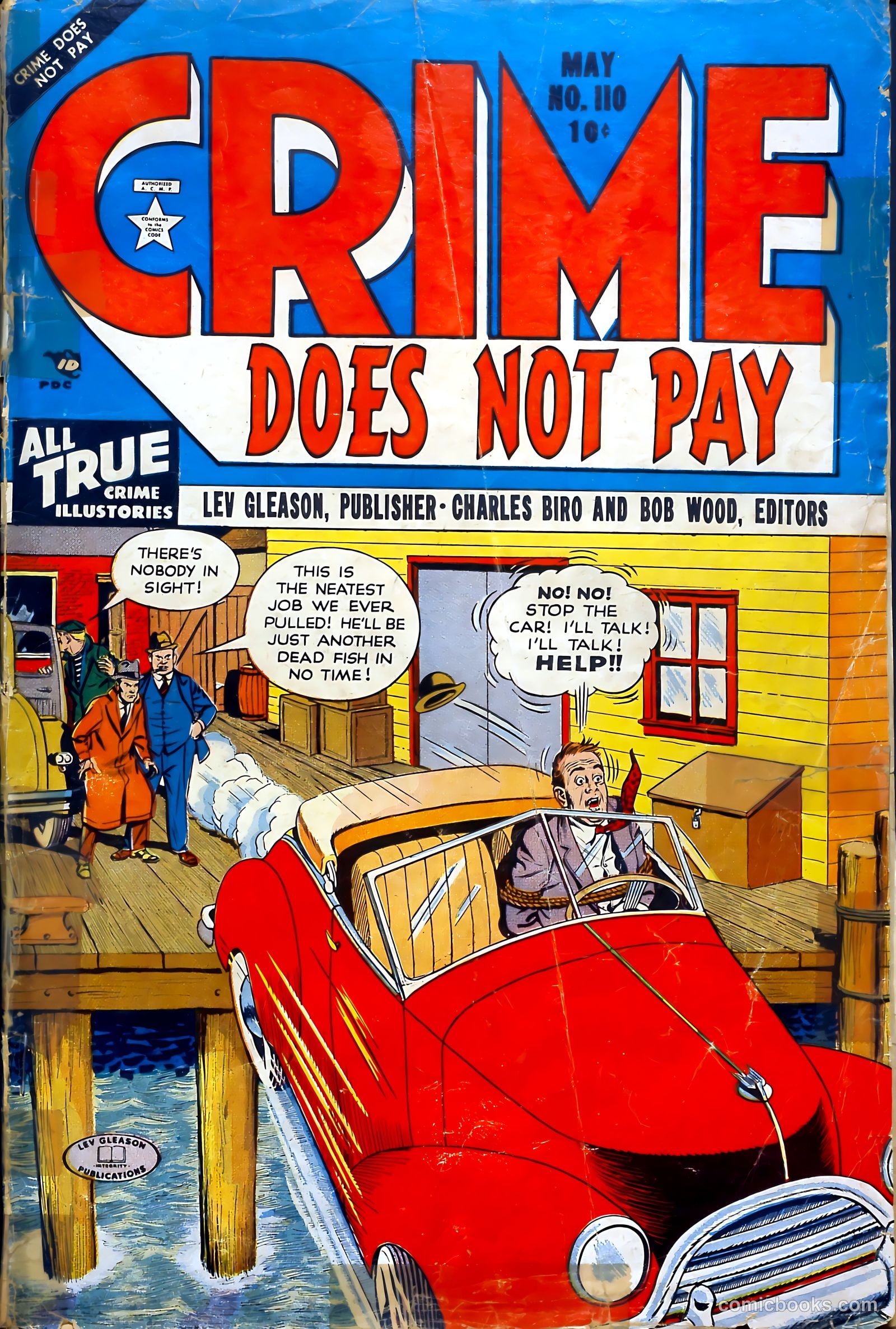 Crime Does Not Pay #110