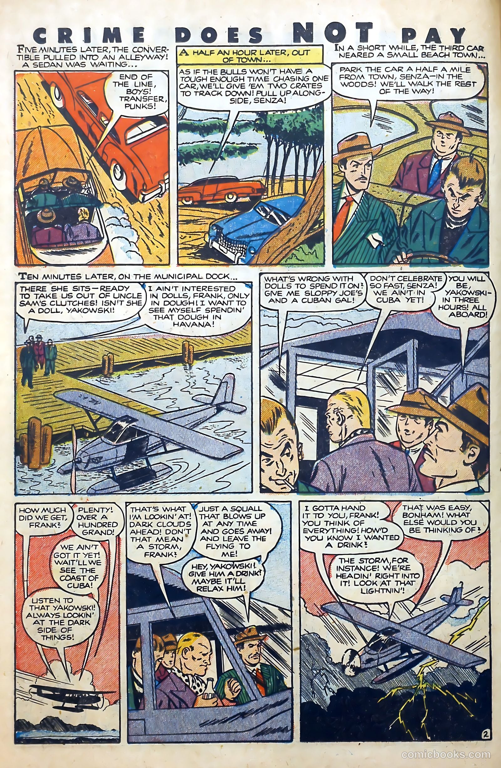 Crime Does Not Pay #110 (1952) — page 14 of 36