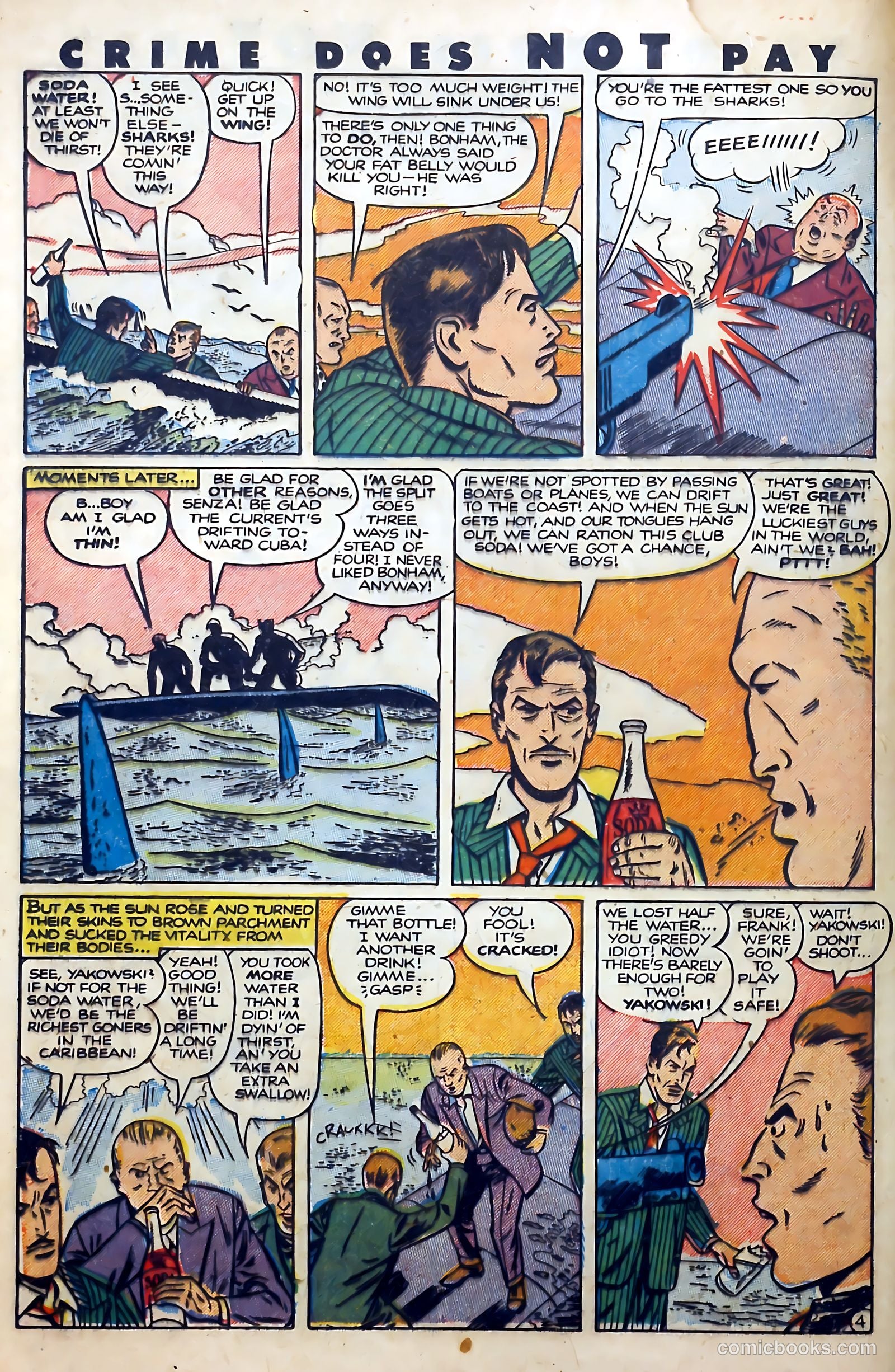 Crime Does Not Pay #110 (1952) — page 16 of 36