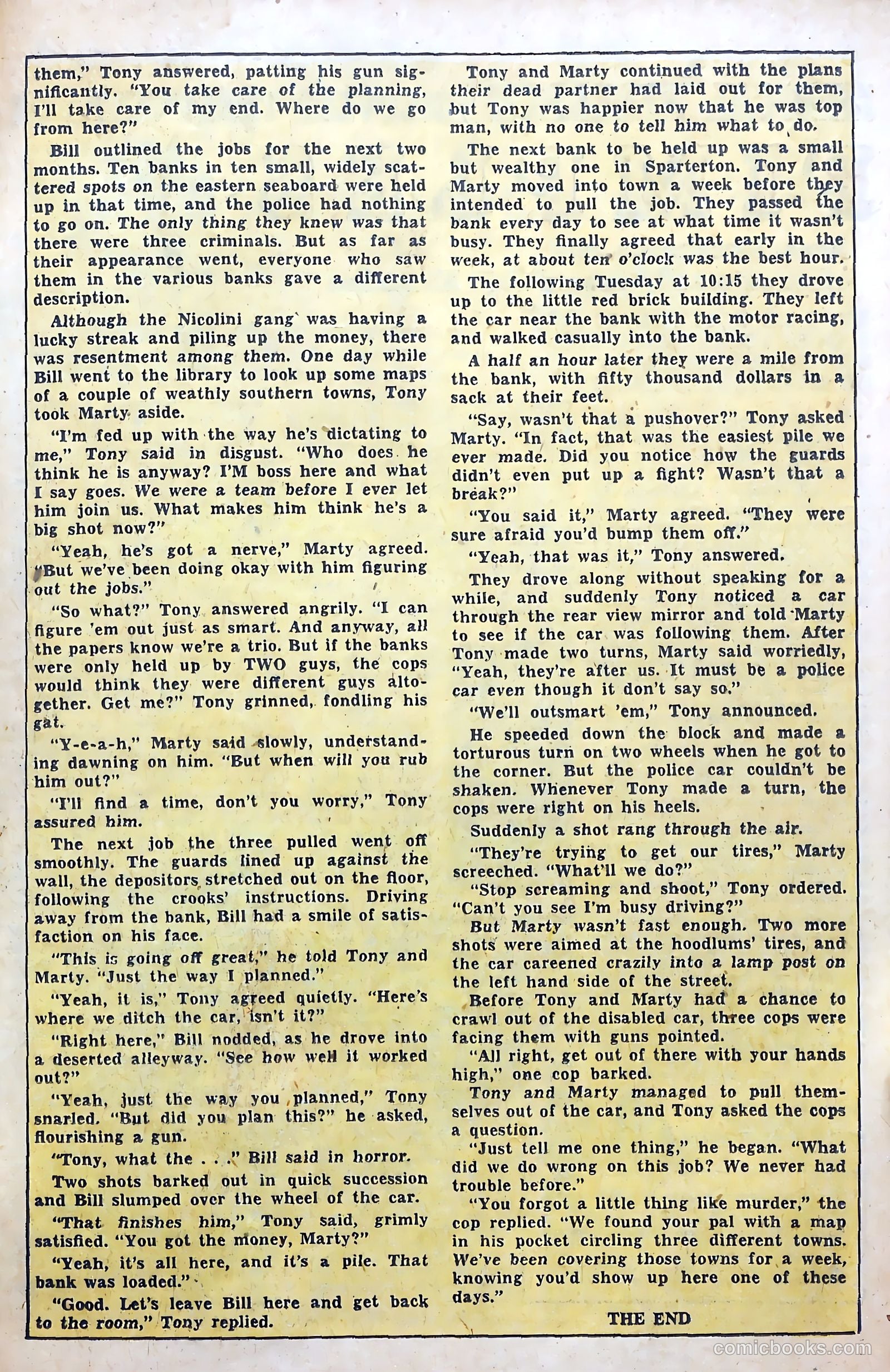 Crime Does Not Pay #110 (1952) — page 19 of 36