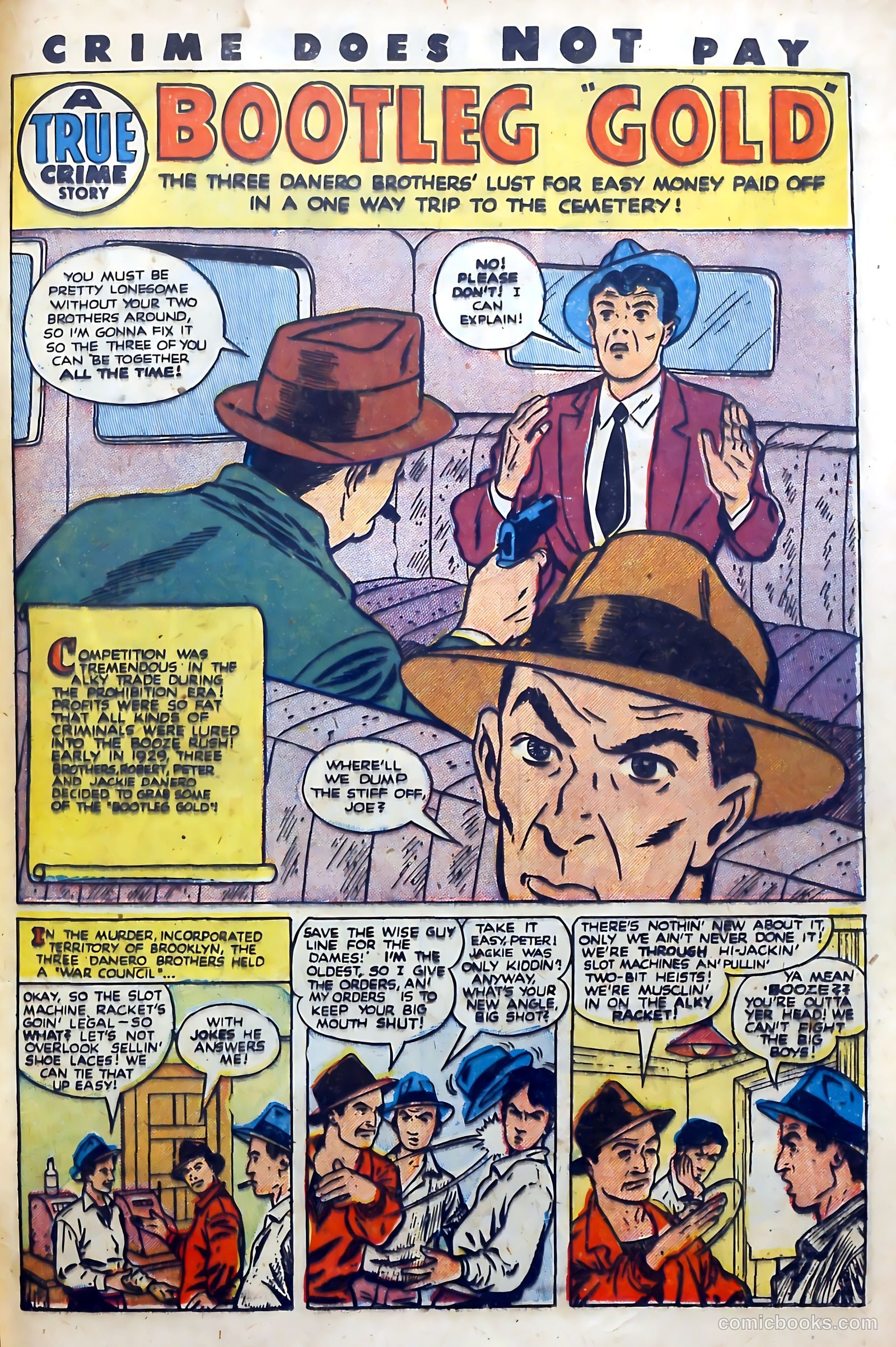 Crime Does Not Pay #110 (1952) — page 21 of 36