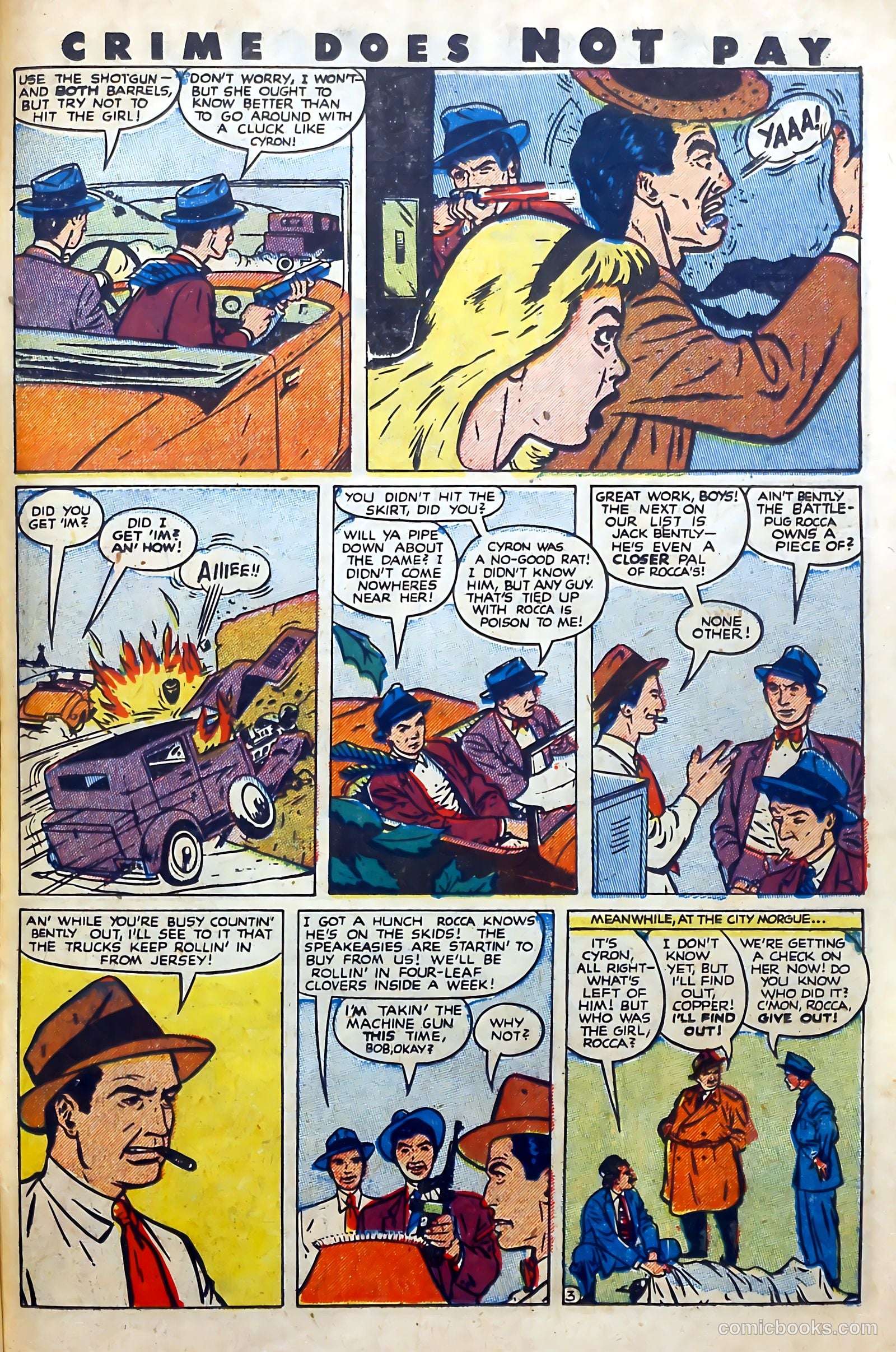 Crime Does Not Pay #110 (1952) — page 23 of 36