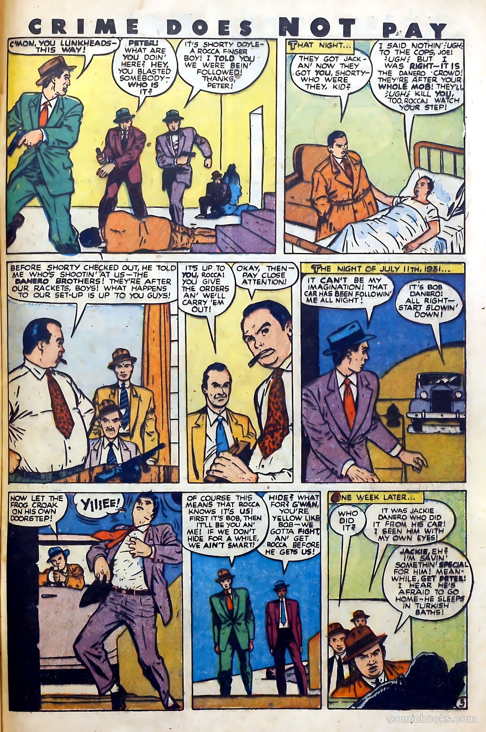 Crime Does Not Pay #110 (1952) — page 25 of 36