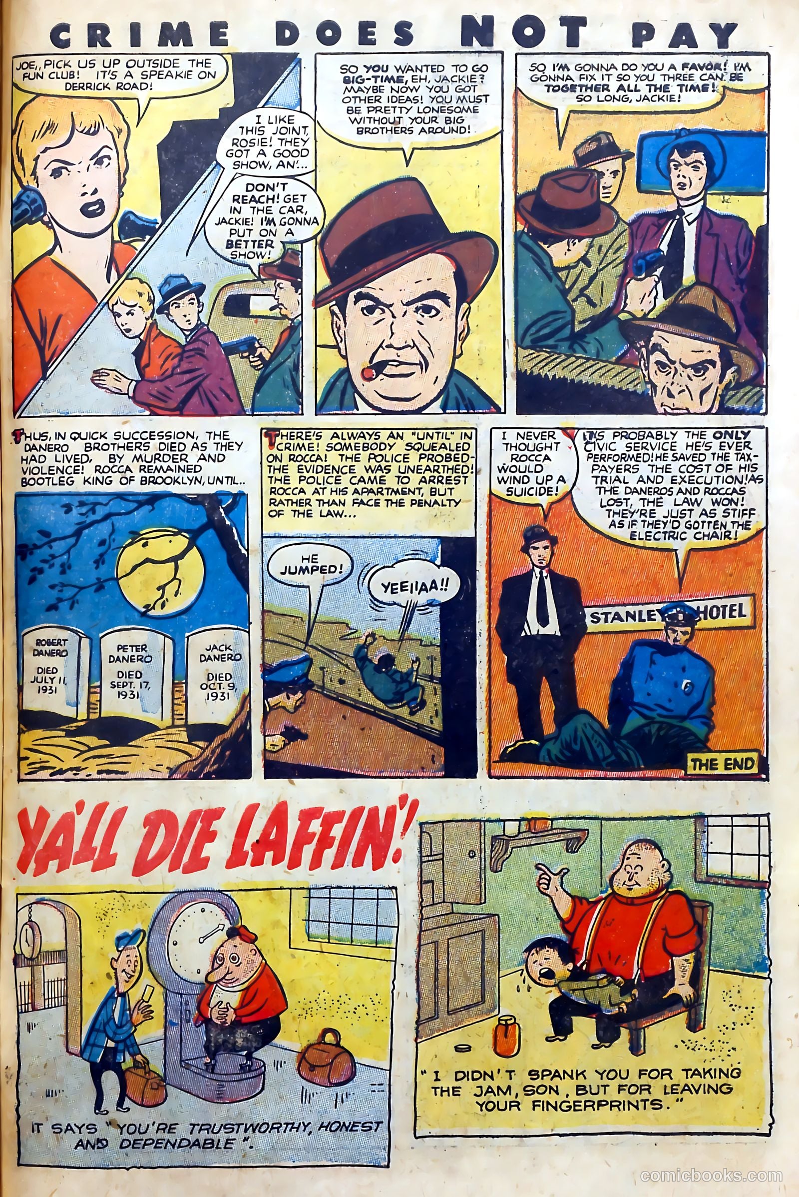 Crime Does Not Pay #110 (1952) — page 27 of 36
