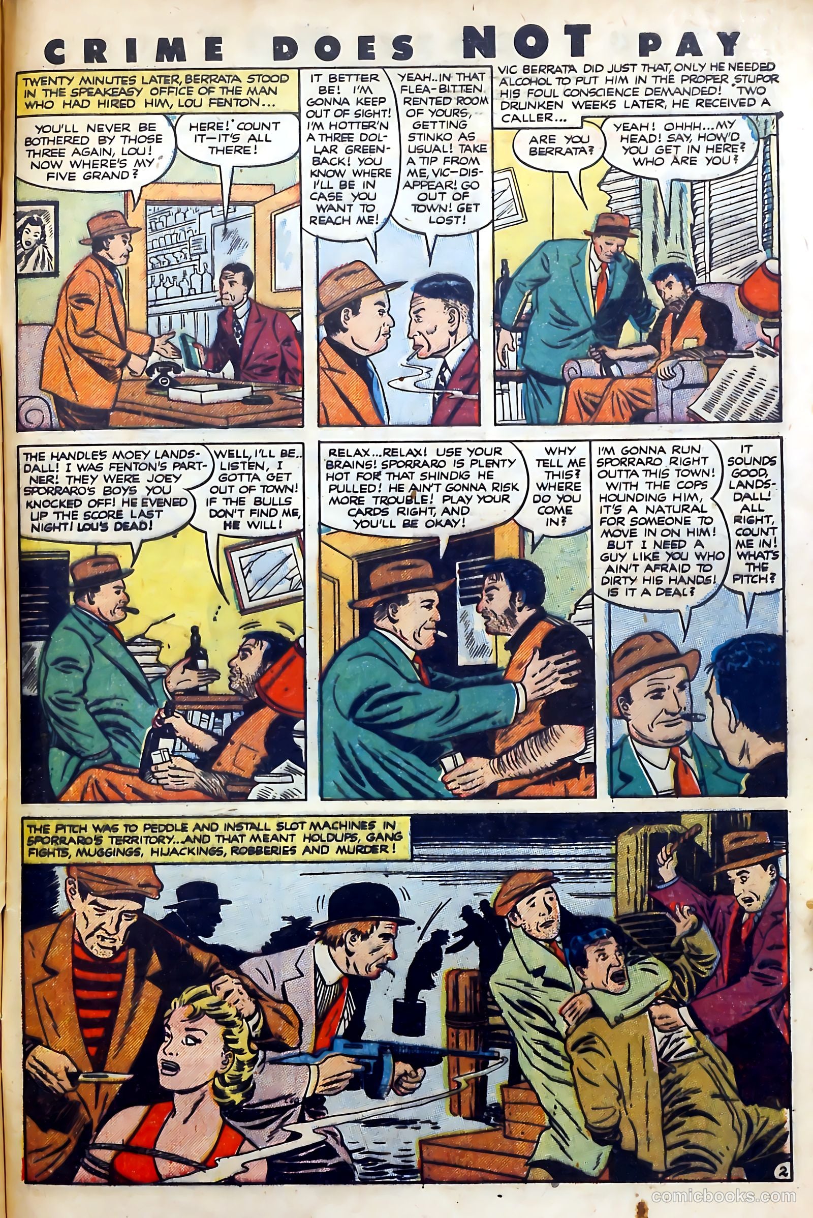 Crime Does Not Pay #110 (1952) — page 29 of 36