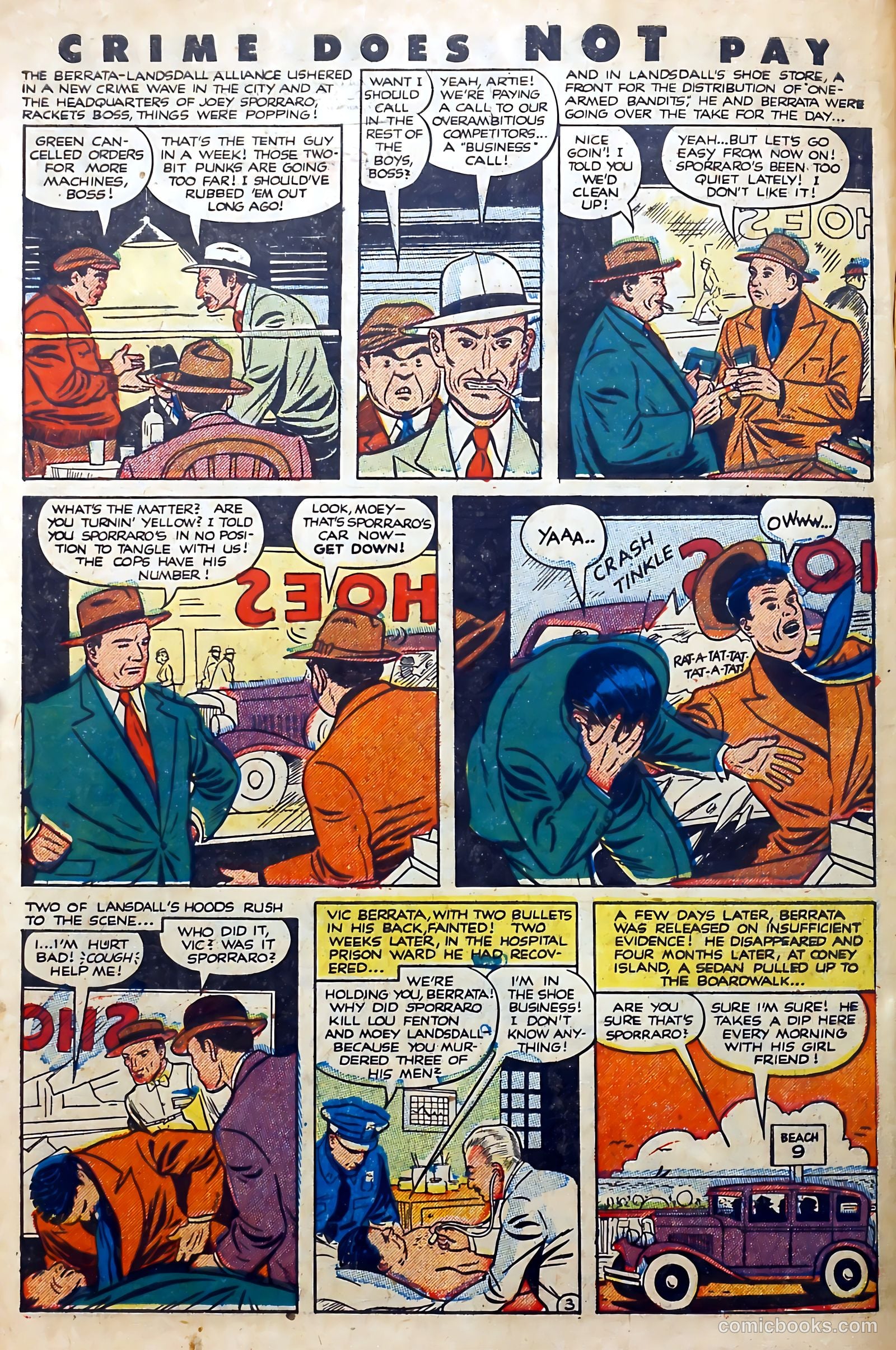 Crime Does Not Pay #110 (1952) — page 30 of 36