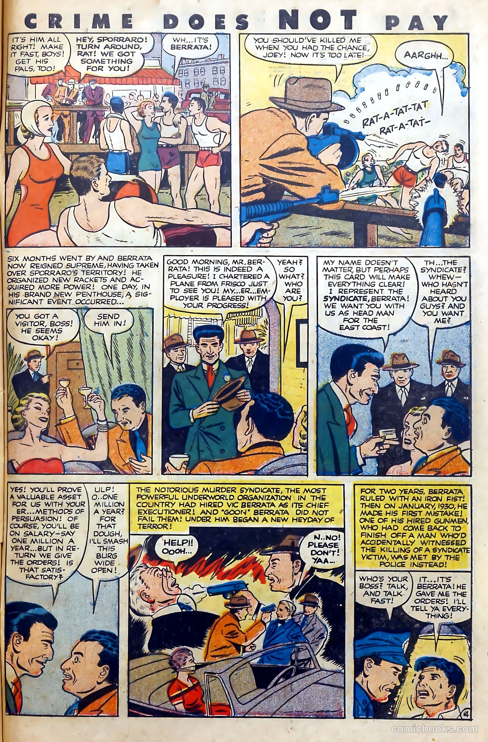 Crime Does Not Pay #110 (1952) — page 31 of 36