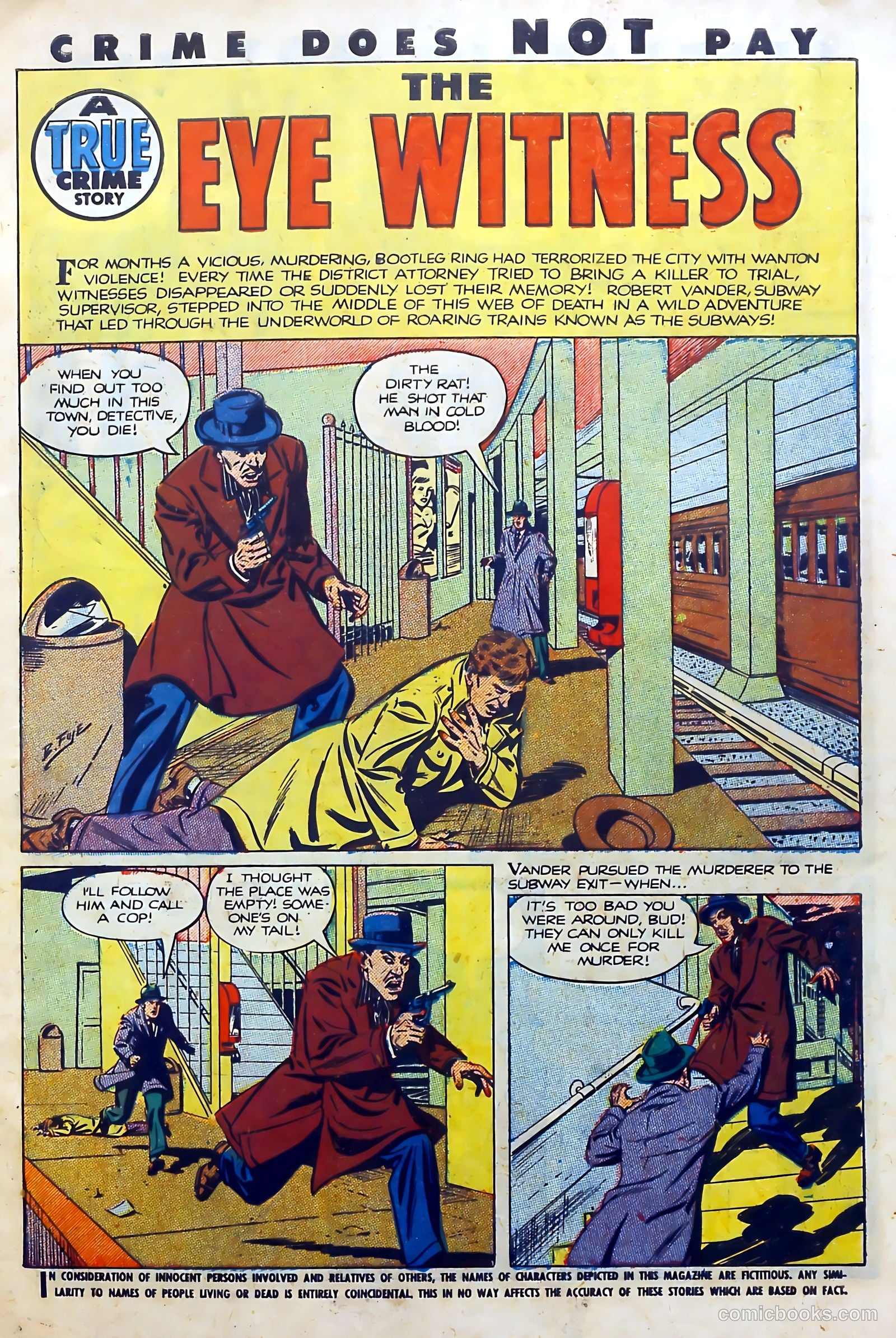 Crime Does Not Pay #111 (1952) — page 3 of 36