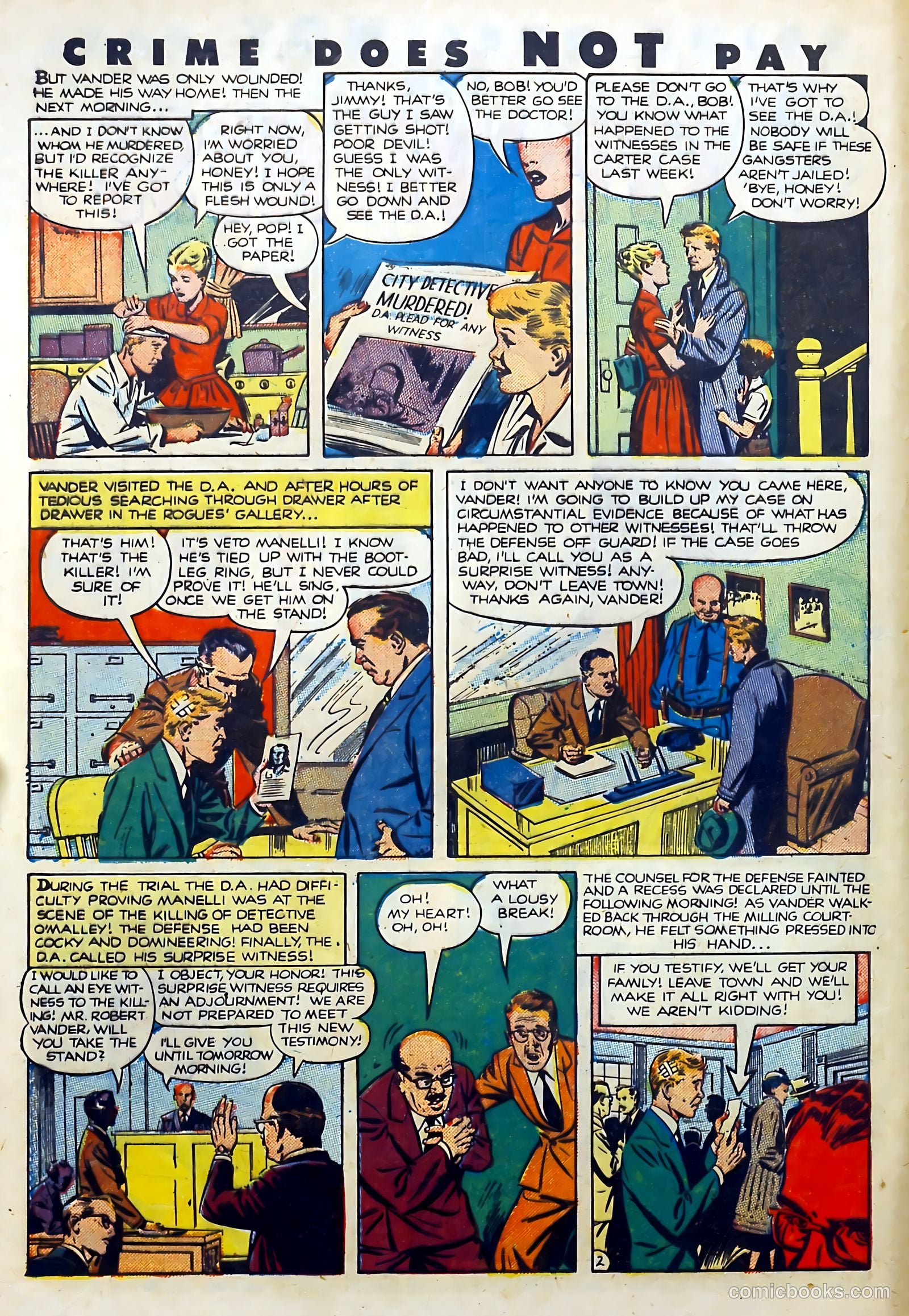 Crime Does Not Pay #111 (1952) — page 4 of 36