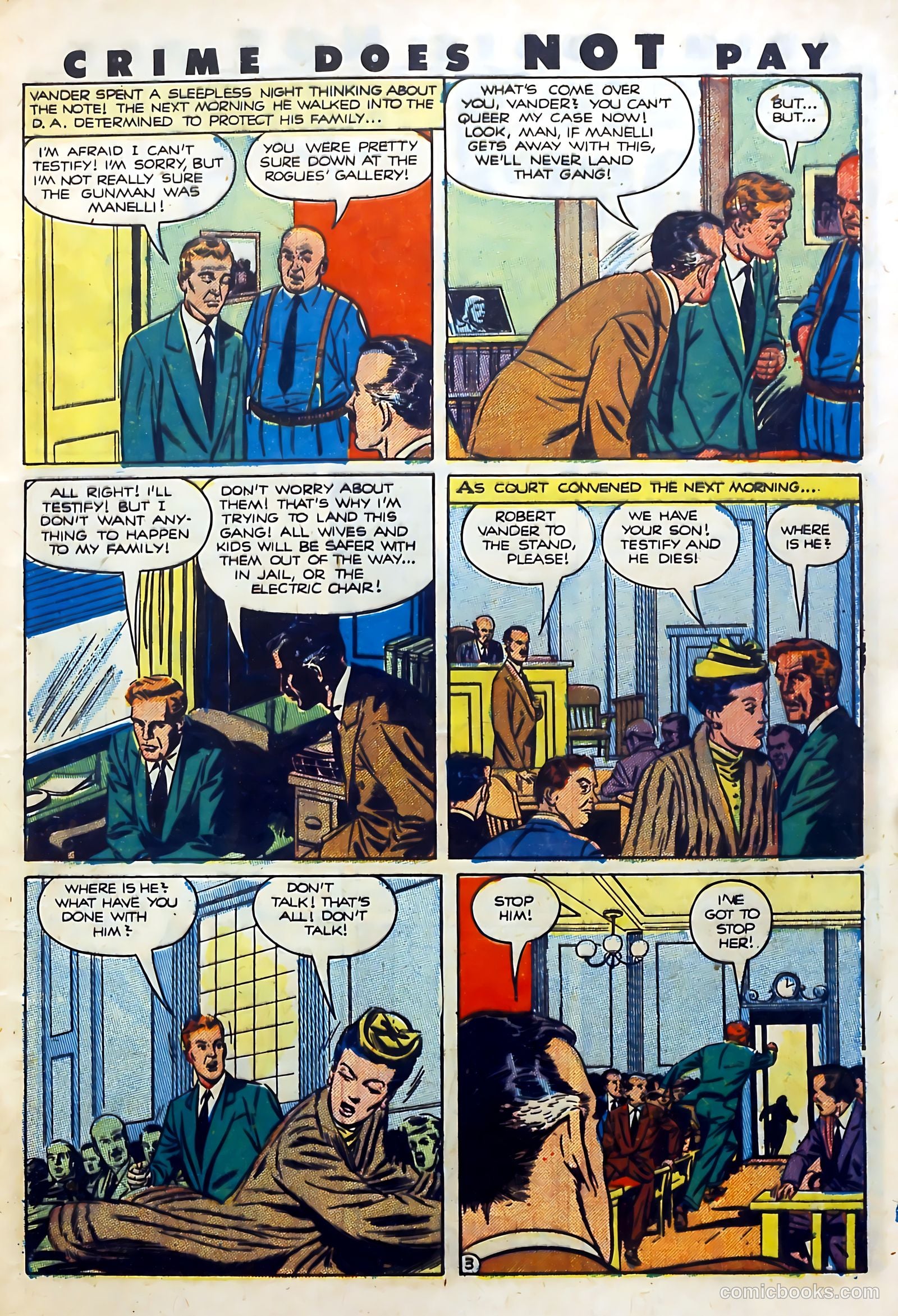 Crime Does Not Pay #111 (1952) — page 5 of 36