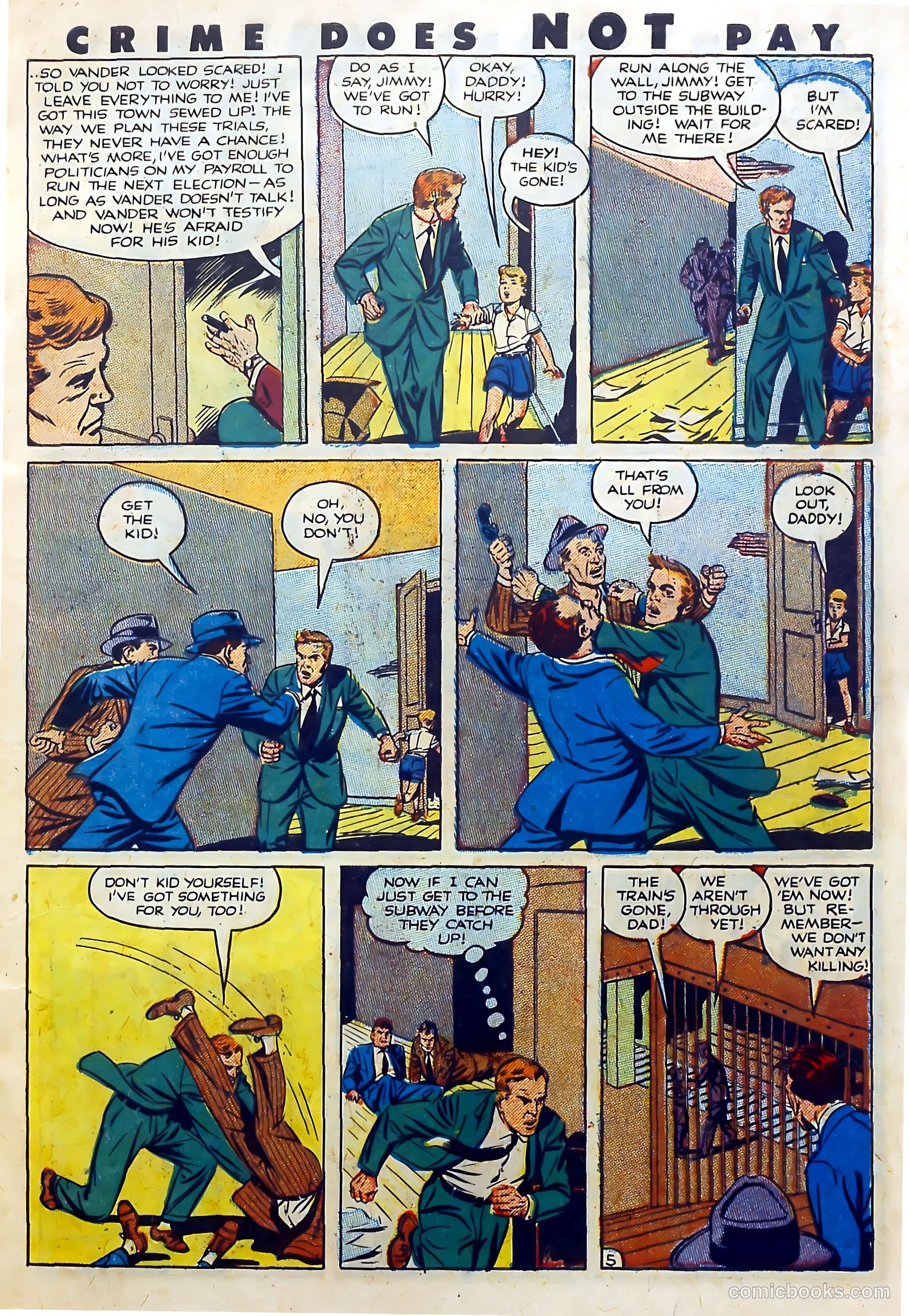 Crime Does Not Pay #111 (1952) — page 7 of 36