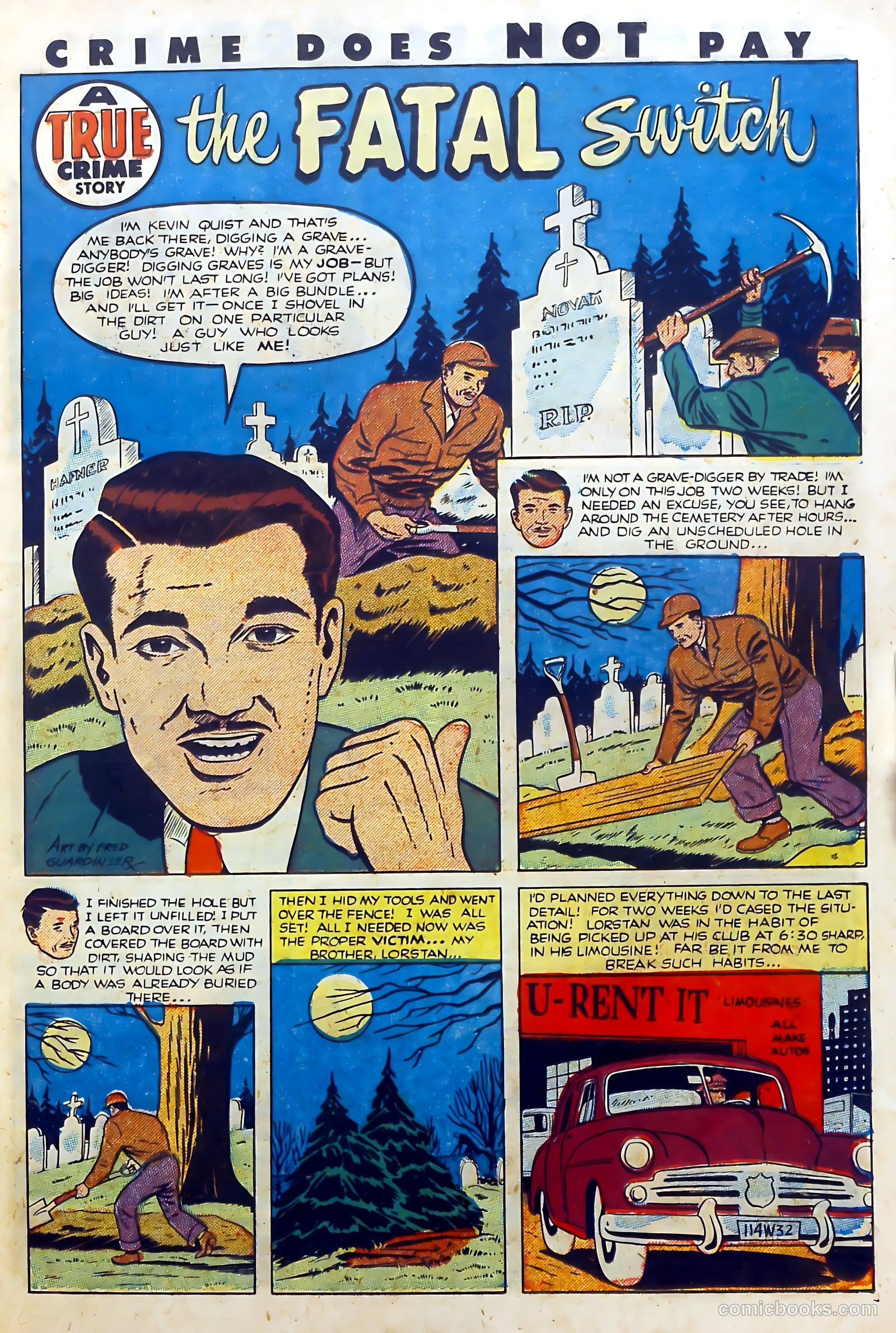 Crime Does Not Pay #111 (1952) — page 11 of 36
