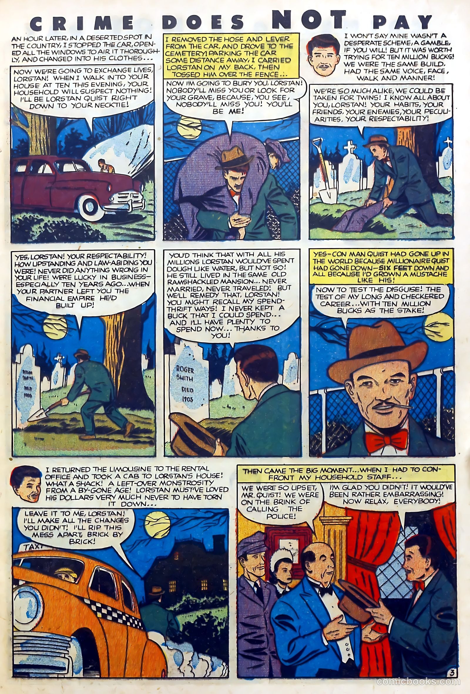 Crime Does Not Pay #111 (1952) — page 13 of 36