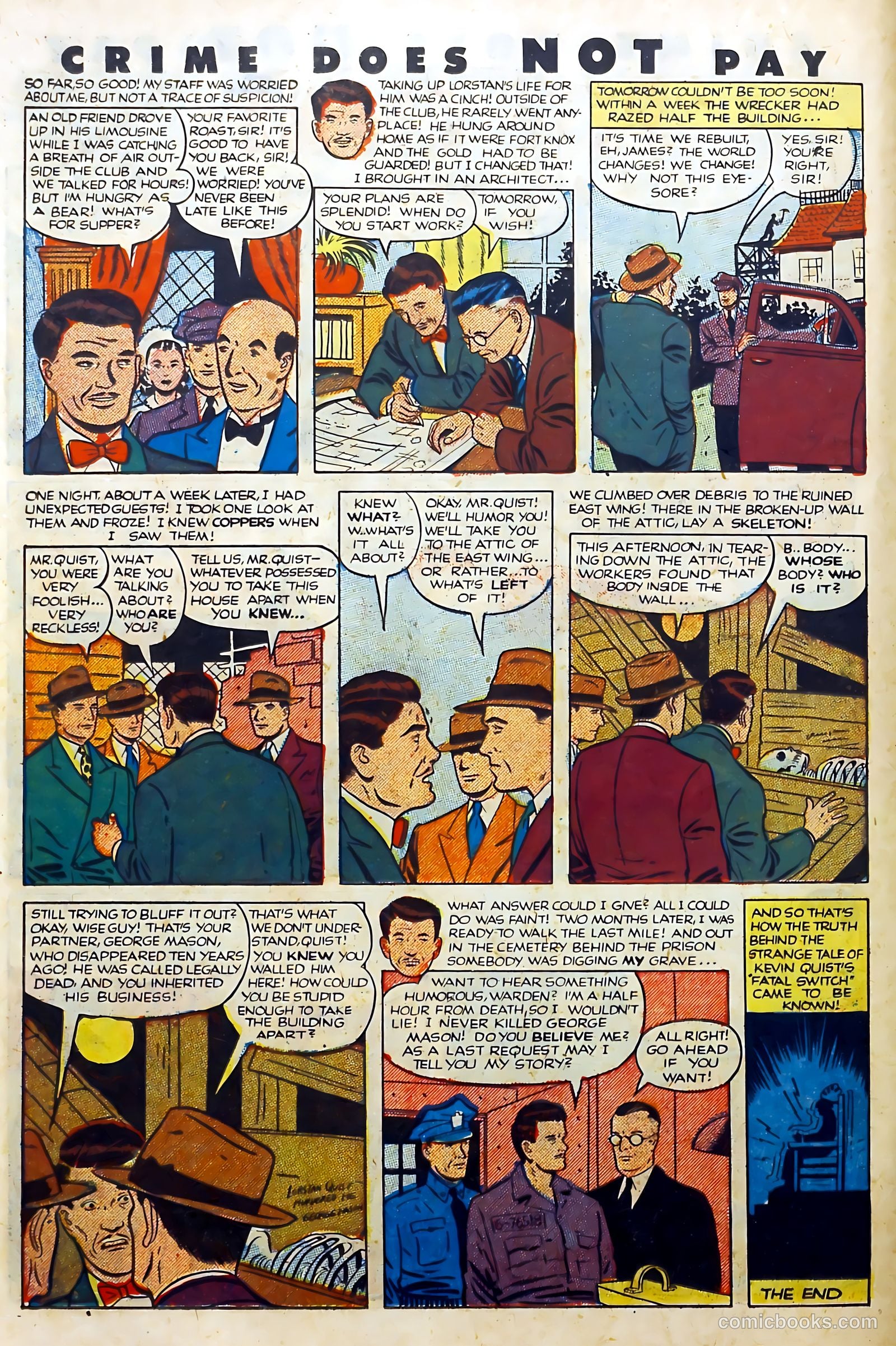 Crime Does Not Pay #111 (1952) — page 14 of 36