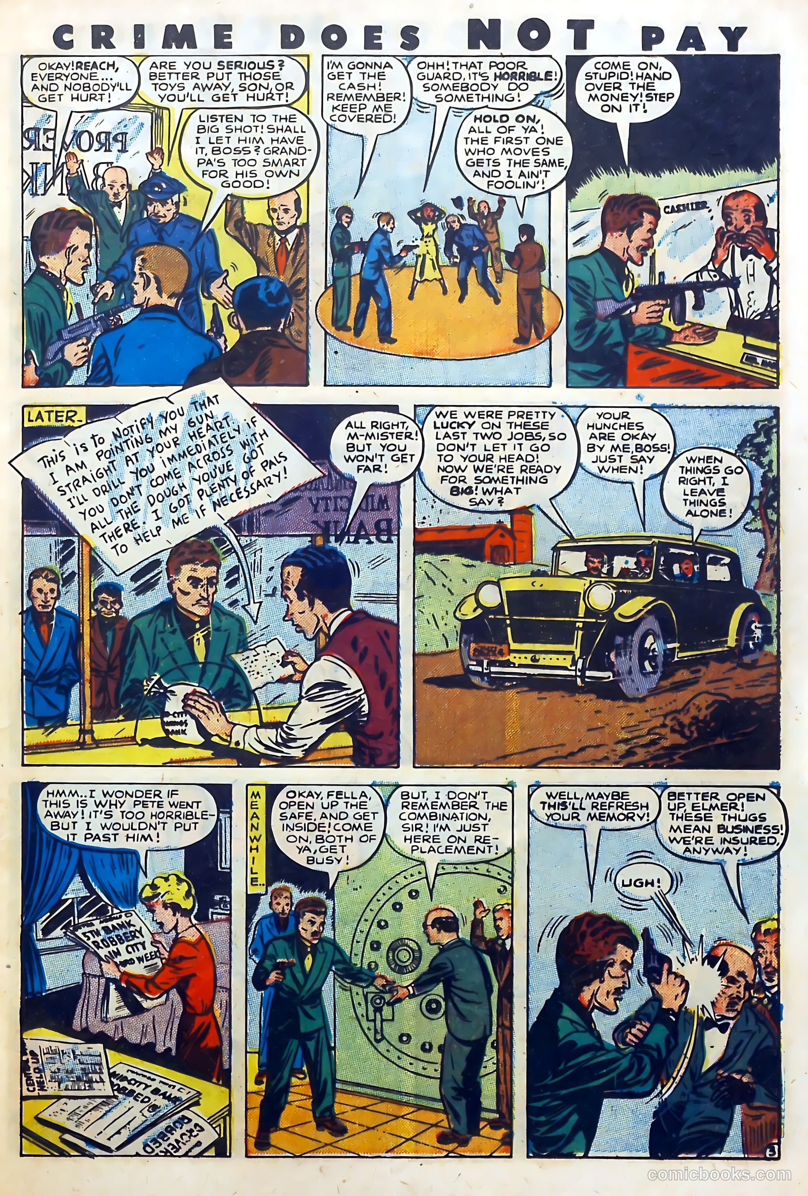 Crime Does Not Pay #111 (1952) — page 17 of 36