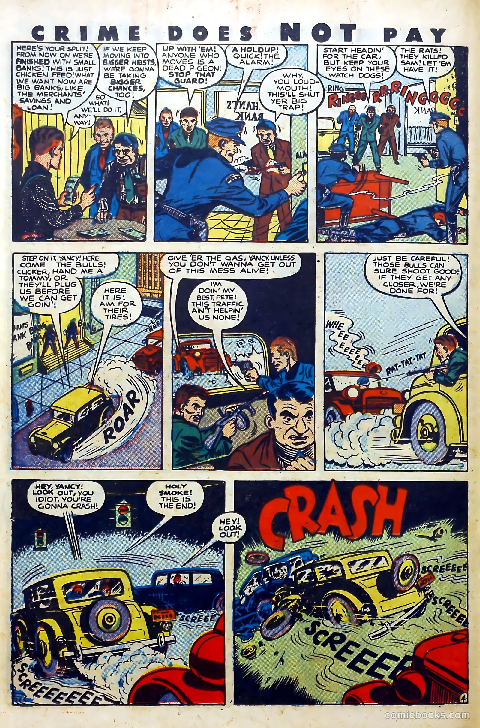 Crime Does Not Pay #111 (1952) — page 18 of 36